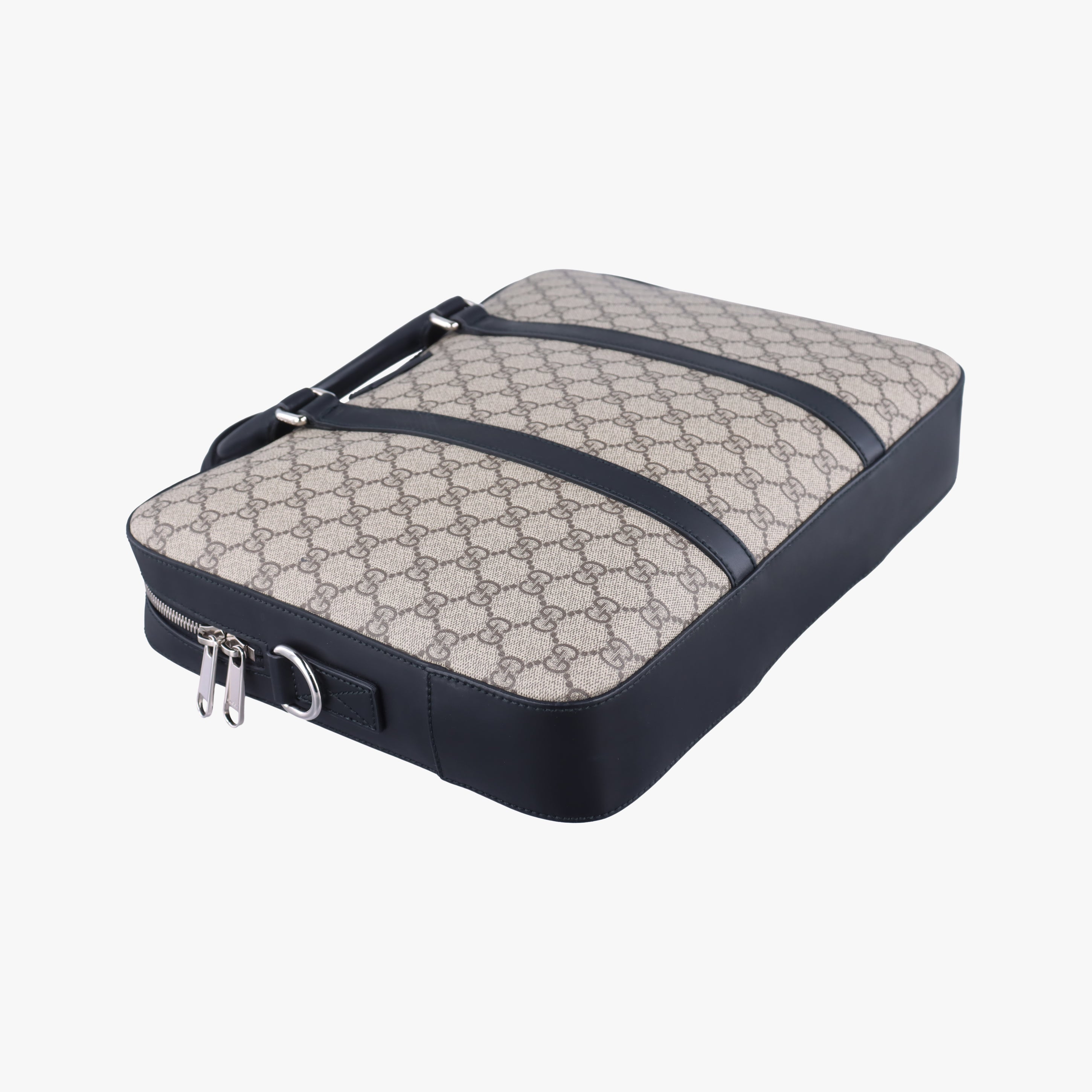 GG Supreme Brown×Black PVC coated canvas×Leather 450944 F021017312GGスプリーム ブラウン×ブラック PVCコーティングキャンバス×レザー 450944 F021017312