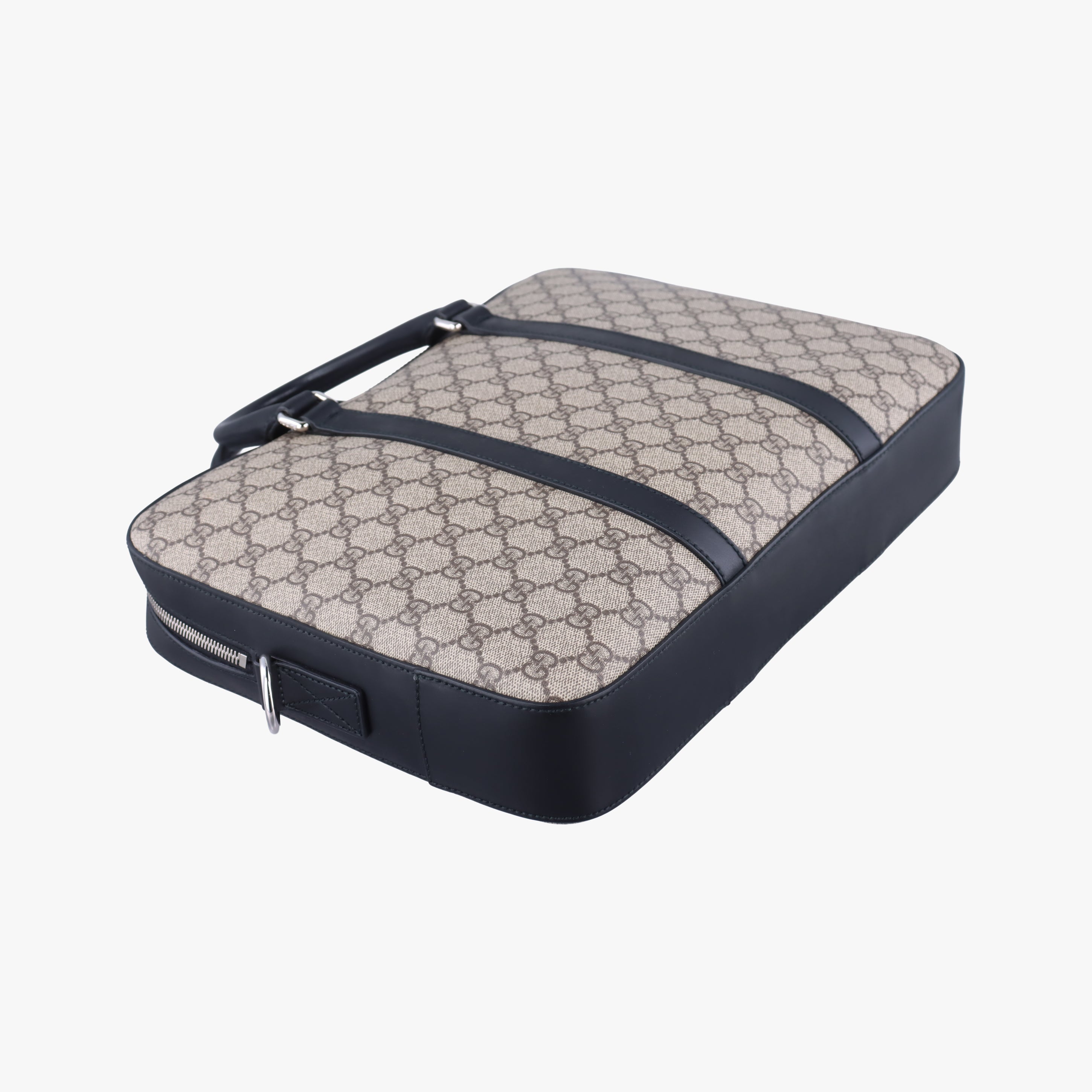 GG Supreme Brown×Black PVC coated canvas×Leather 450944 F021017312GGスプリーム ブラウン×ブラック PVCコーティングキャンバス×レザー 450944 F021017312