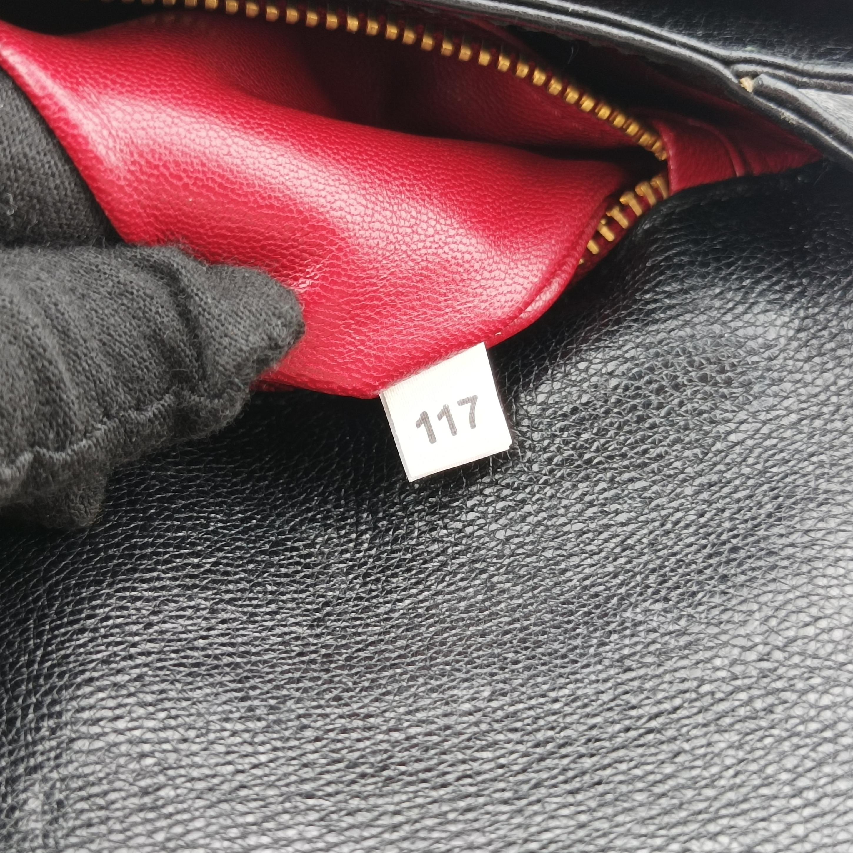 Robot Flap Black×Multicolour Leather 1BD055 117 Gロボットフラップ ブラック×マルチカラー レザー 1BD055 117 G