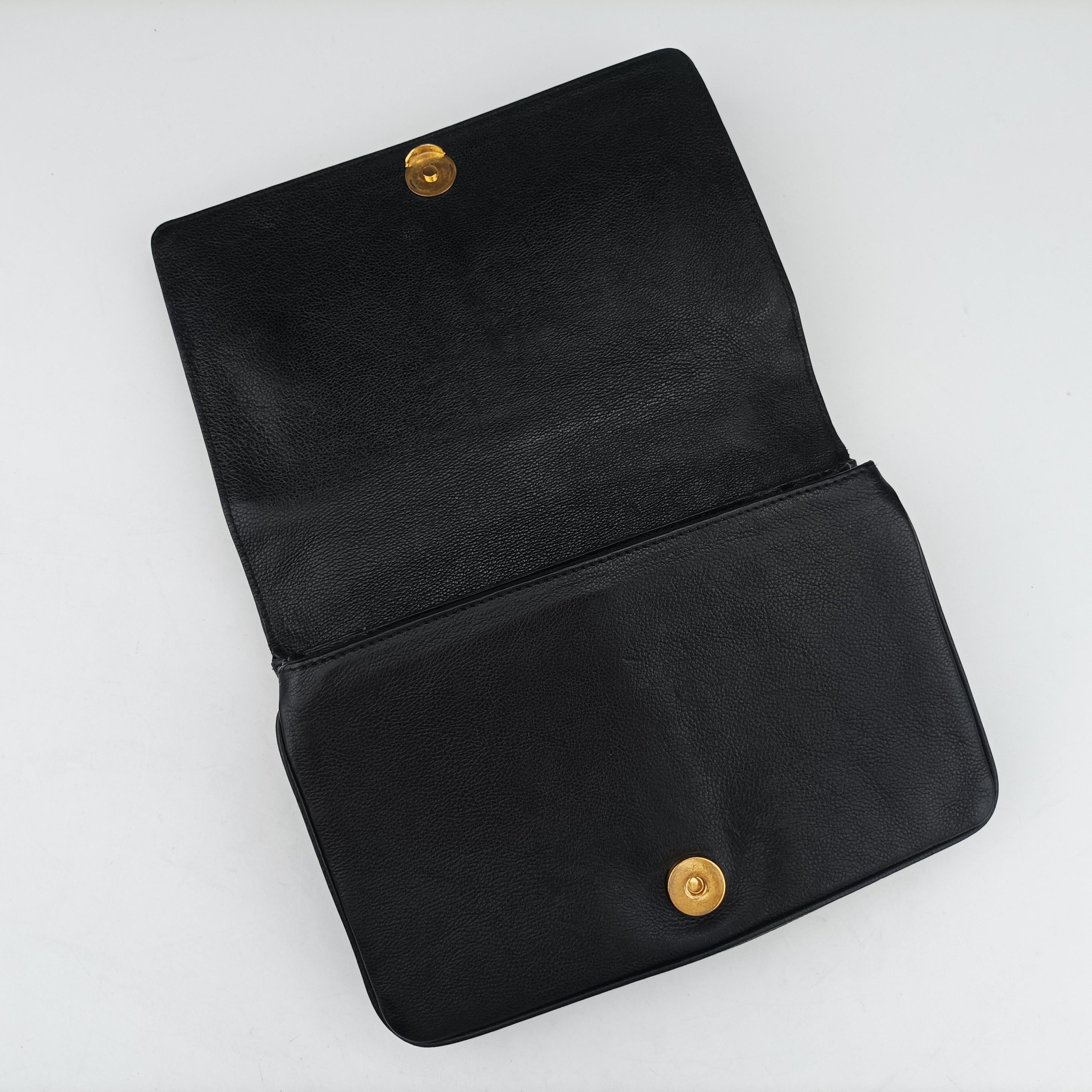 Robot Flap Black×Multicolour Leather 1BD055 117 Gロボットフラップ ブラック×マルチカラー レザー 1BD055 117 G