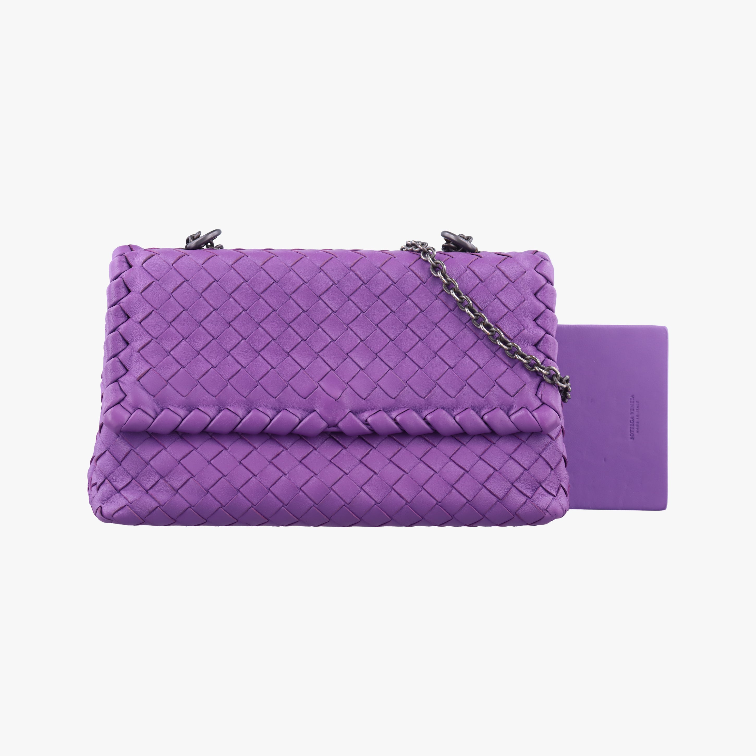 Intrecciato Olimpia Purple lambskin B04884370Dイントレチャート オリンピア パープル ラムスキン B04884370D