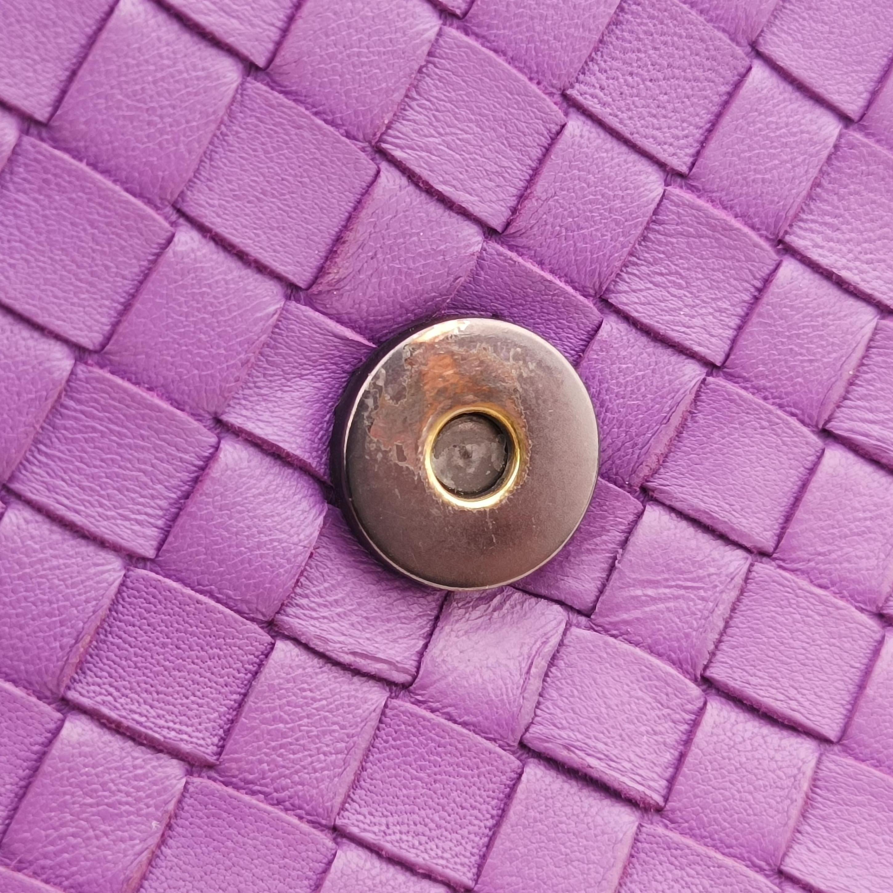 Intrecciato Olimpia Purple lambskin B04884370Dイントレチャート オリンピア パープル ラムスキン B04884370D