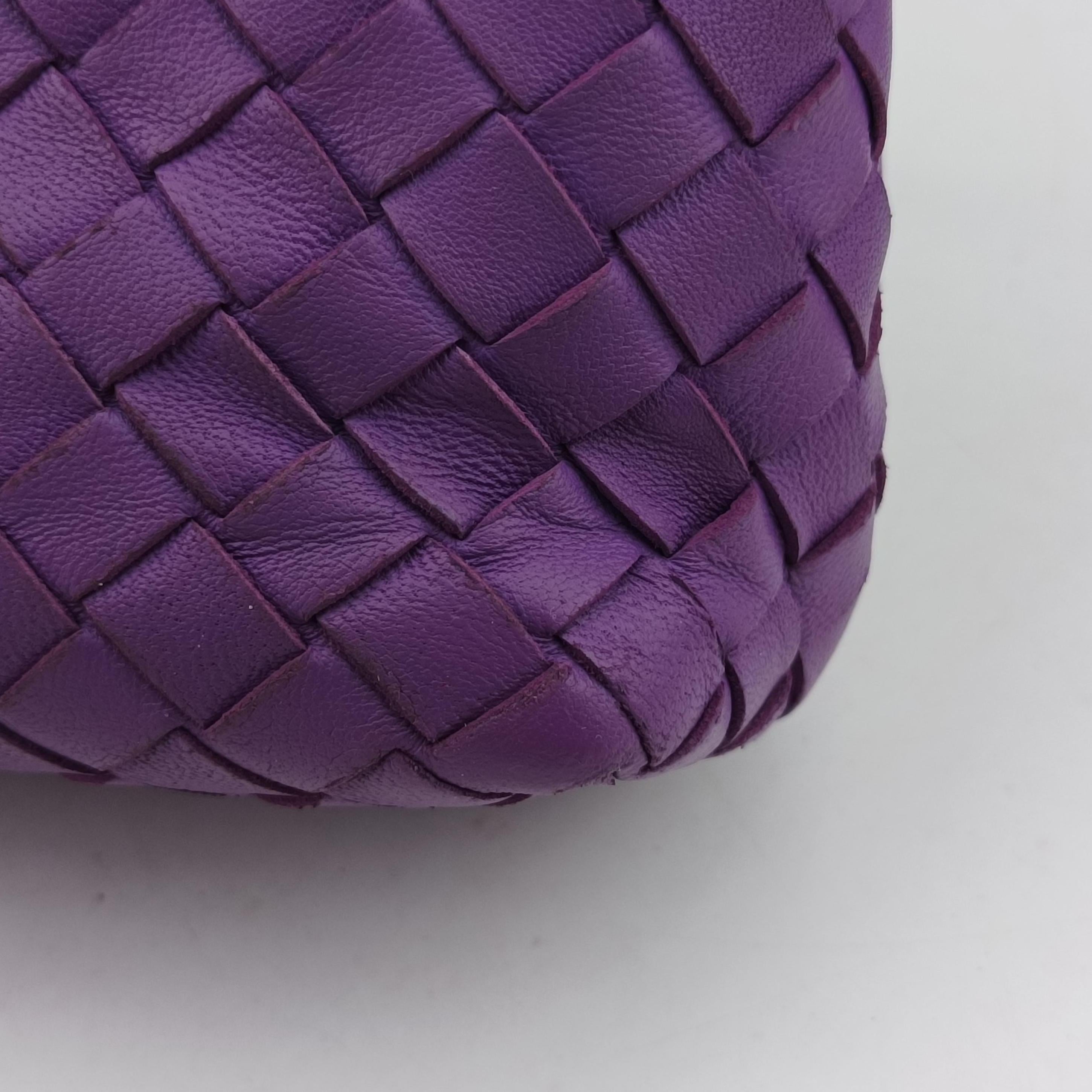 Intrecciato Olimpia Purple lambskin B04884370Dイントレチャート オリンピア パープル ラムスキン B04884370D