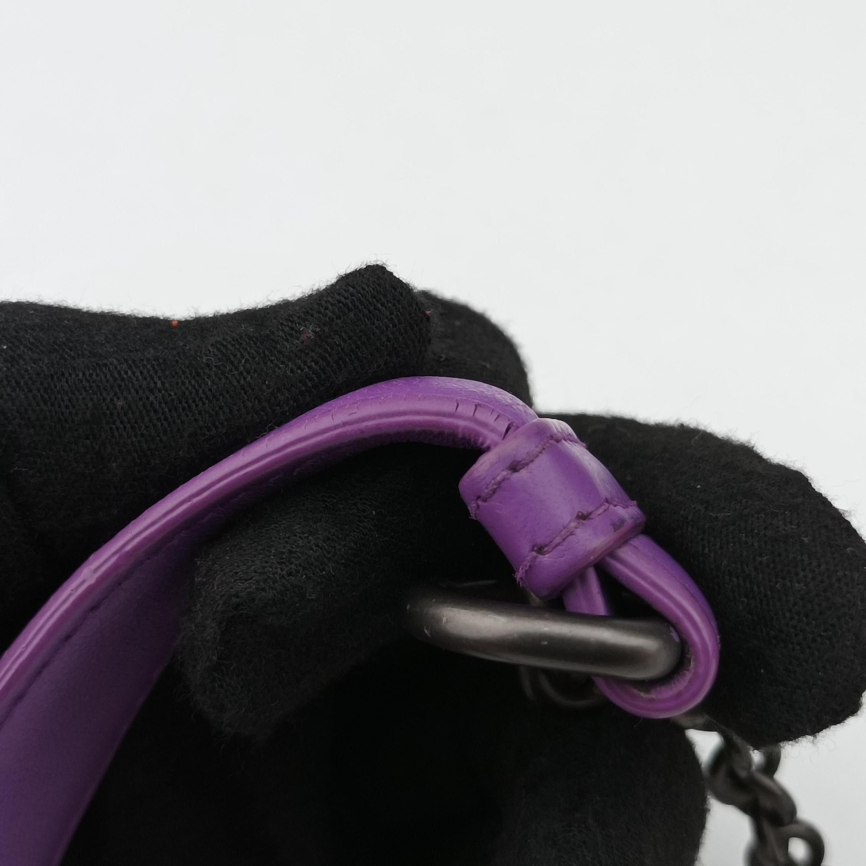 Intrecciato Olimpia Purple lambskin B04884370Dイントレチャート オリンピア パープル ラムスキン B04884370D