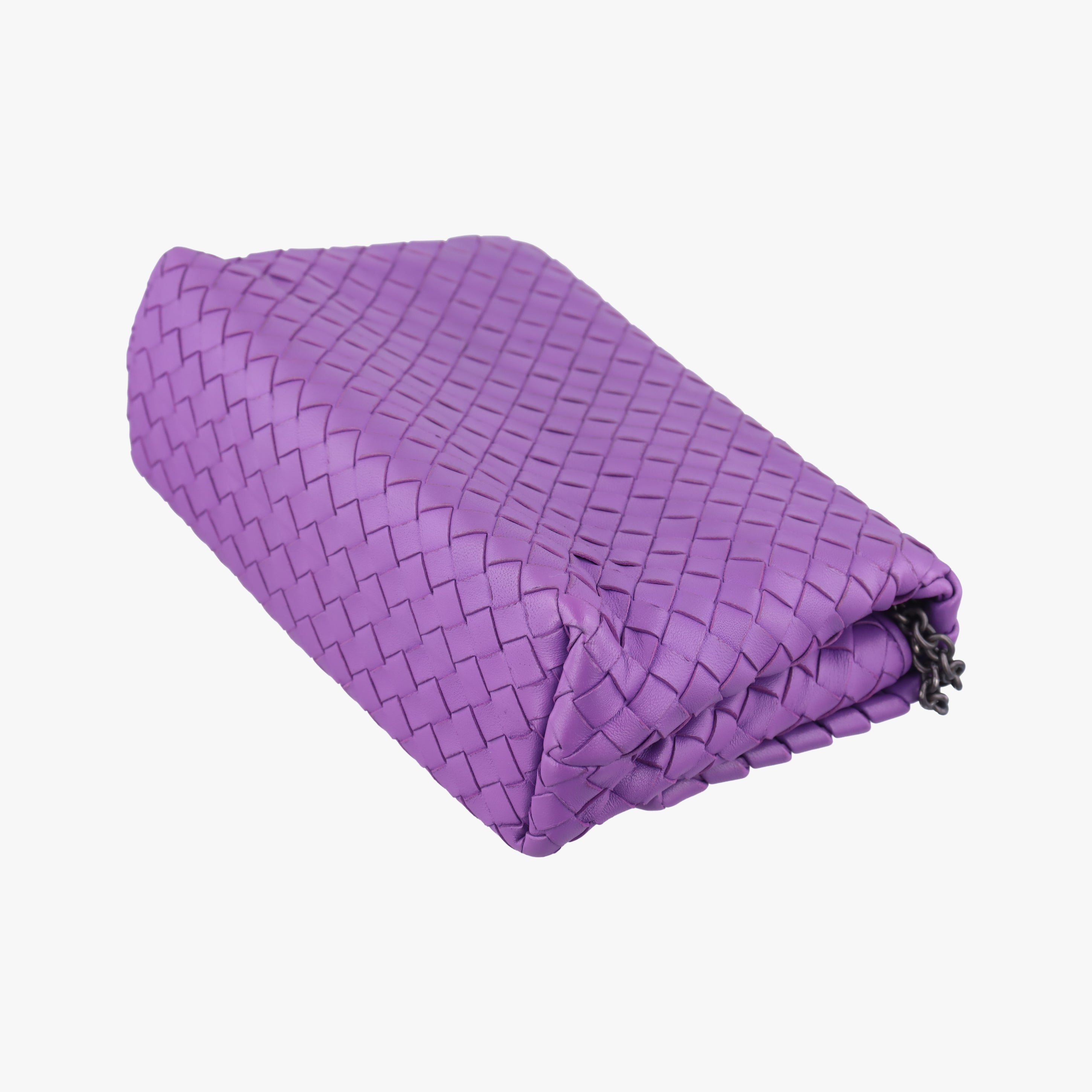 Intrecciato Olimpia Purple lambskin B04884370Dイントレチャート オリンピア パープル ラムスキン B04884370D