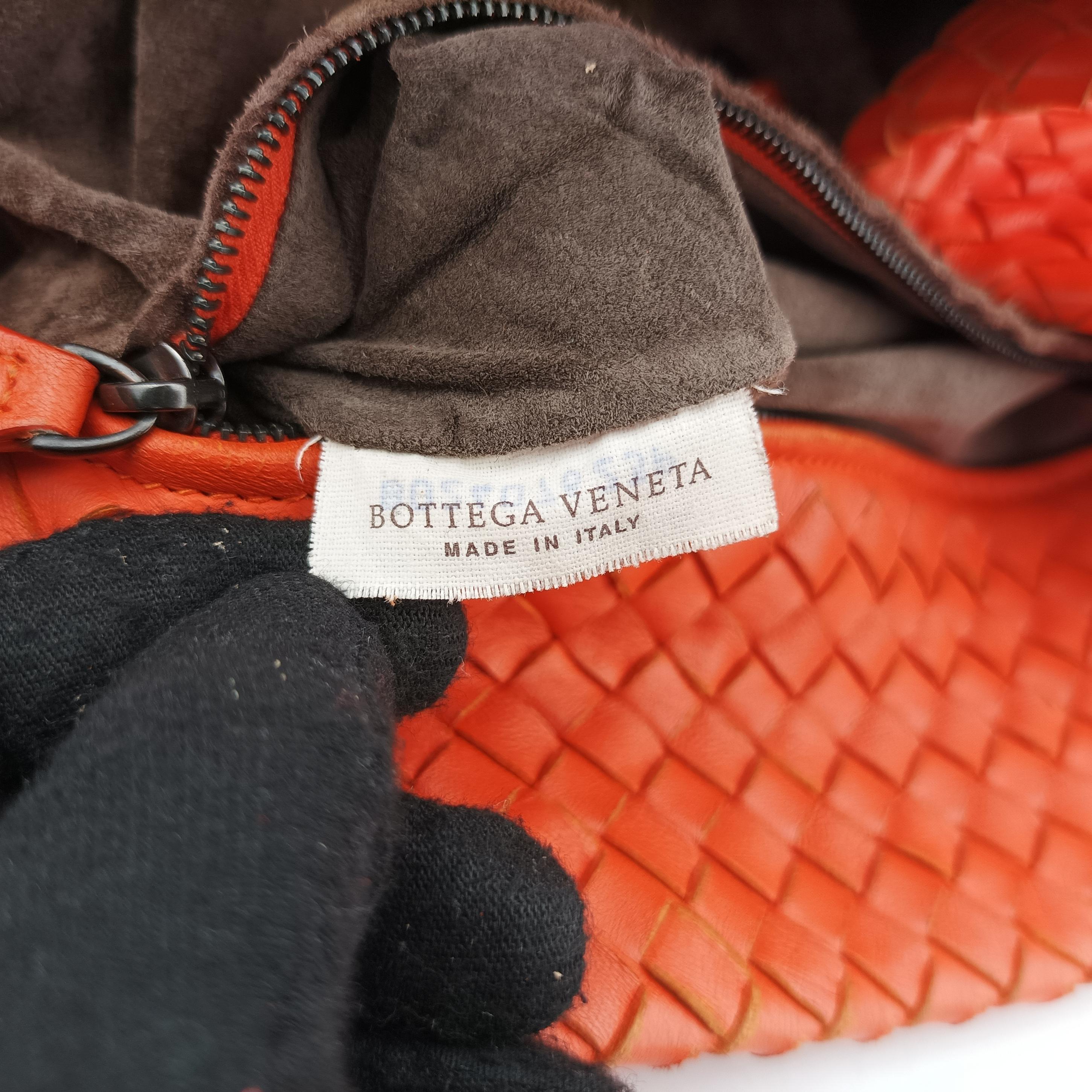 Cesta Intrecciato Orange lambskin B02407623Pセスタ イントレチャート オレンジ ラムスキン B02407623P