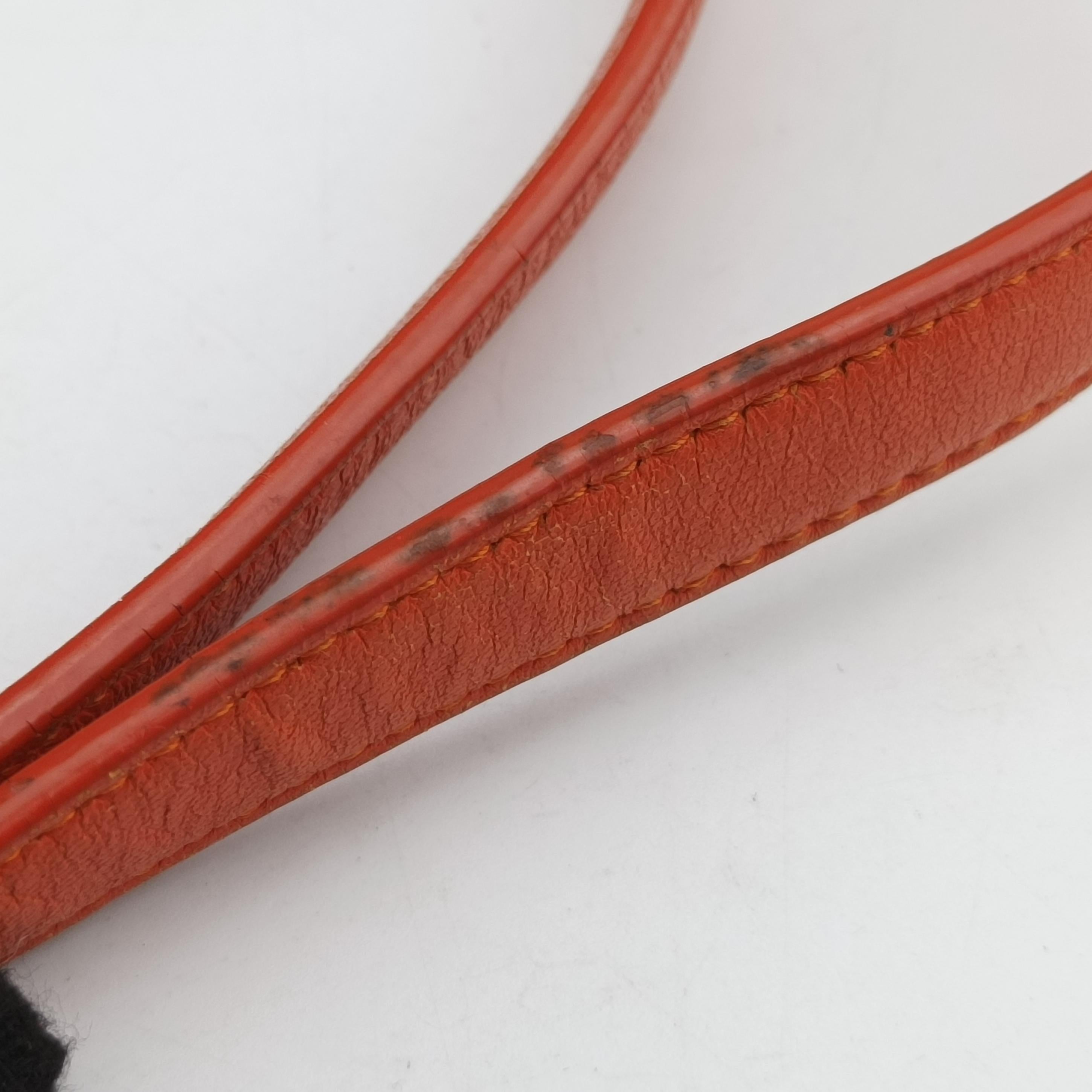 Cesta Intrecciato Orange lambskin B02407623Pセスタ イントレチャート オレンジ ラムスキン B02407623P