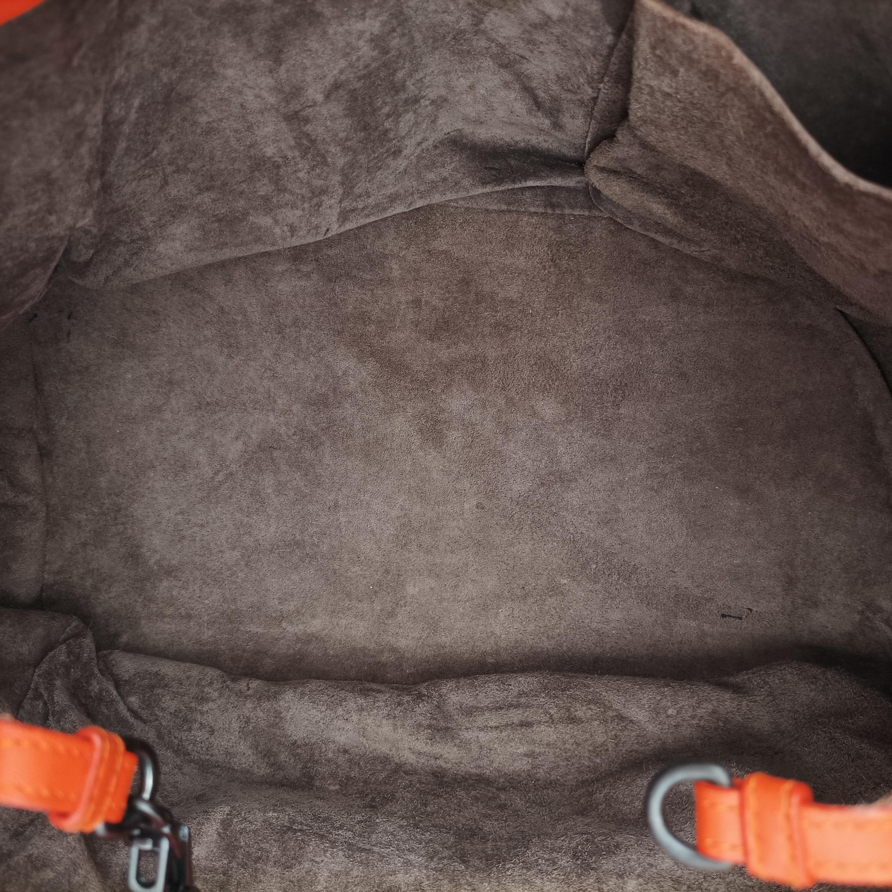 Cesta Intrecciato Orange lambskin B02407623Pセスタ イントレチャート オレンジ ラムスキン B02407623P