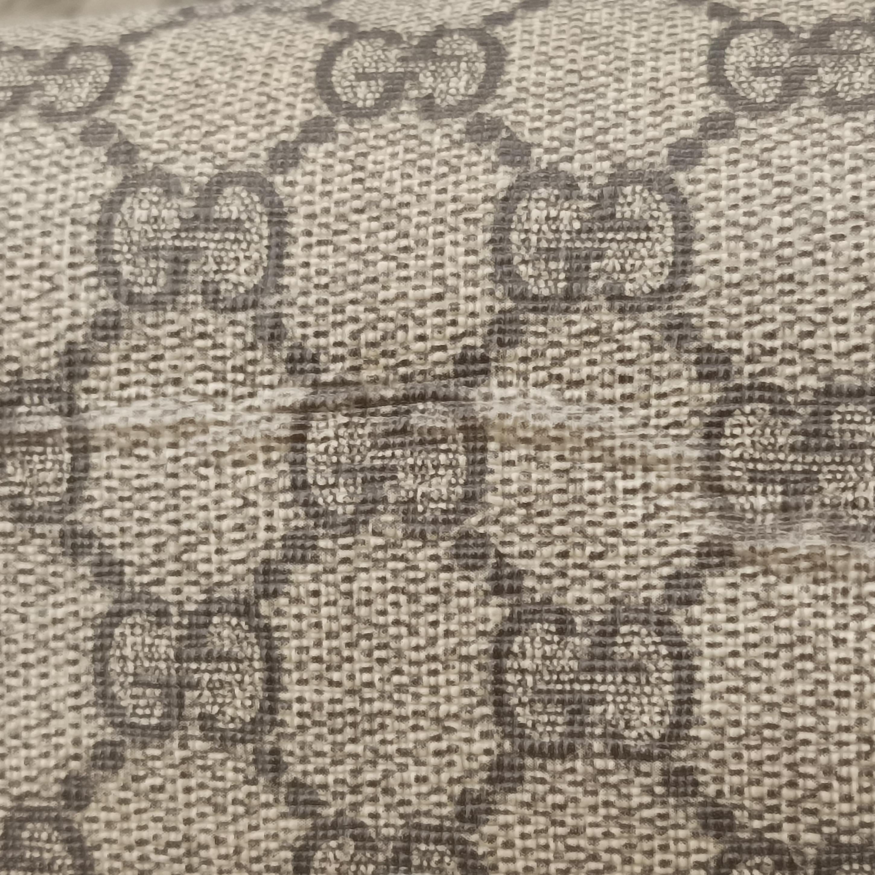 GG Supreme Brown PVC coated canvas 233081 D5754283GGスプリーム ブラウン PVCコーティングキャンバス 233081 D5754283