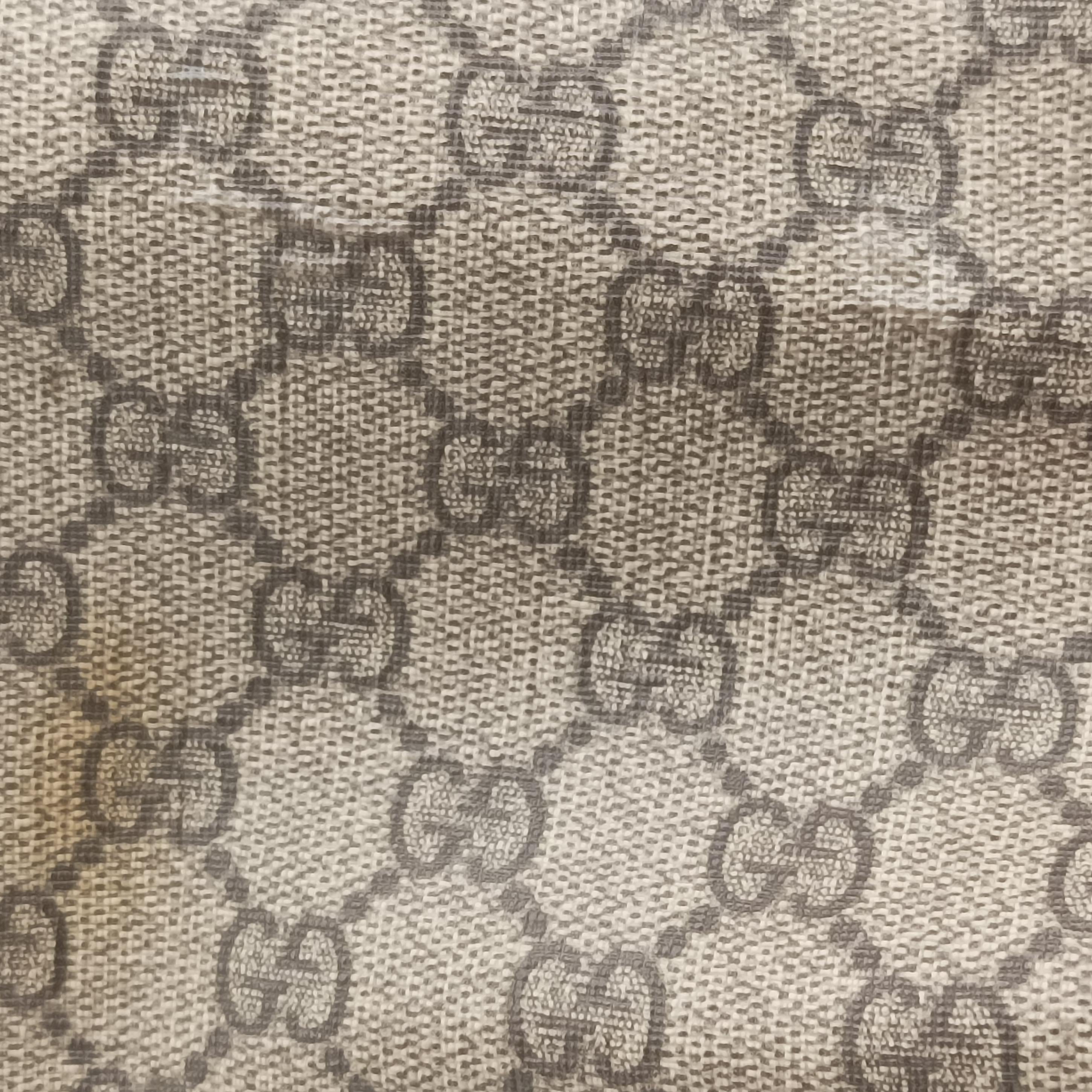 GG Supreme Brown PVC coated canvas 233081 D5754283GGスプリーム ブラウン PVCコーティングキャンバス 233081 D5754283