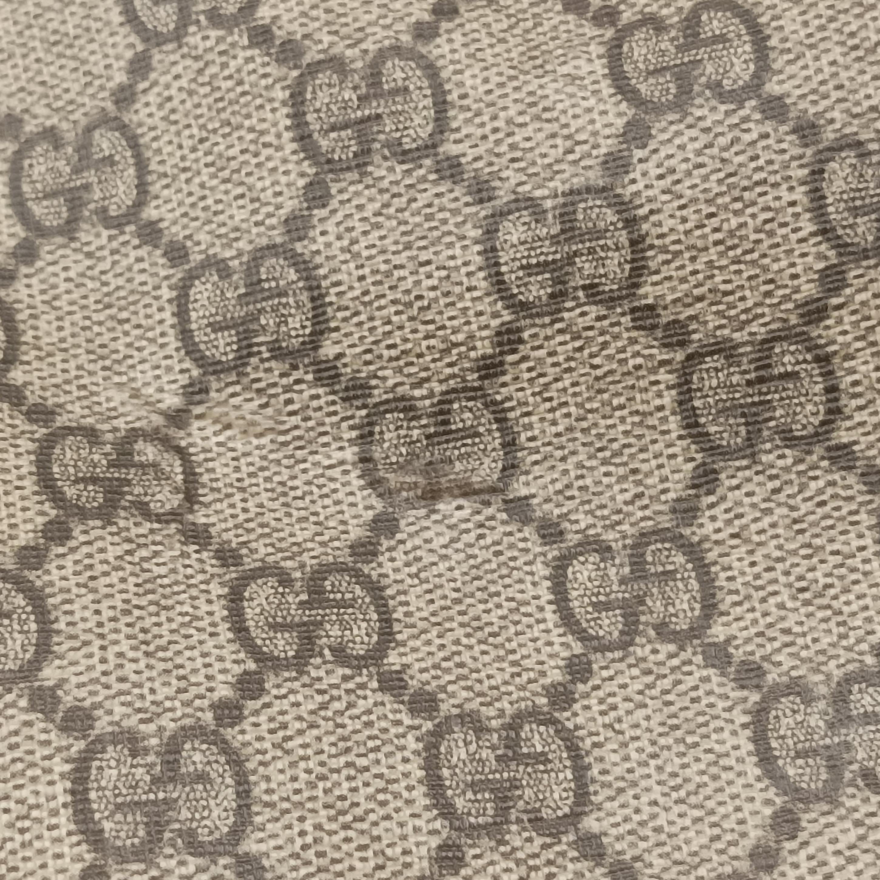 GG Supreme Brown PVC coated canvas 233081 D5754283GGスプリーム ブラウン PVCコーティングキャンバス 233081 D5754283