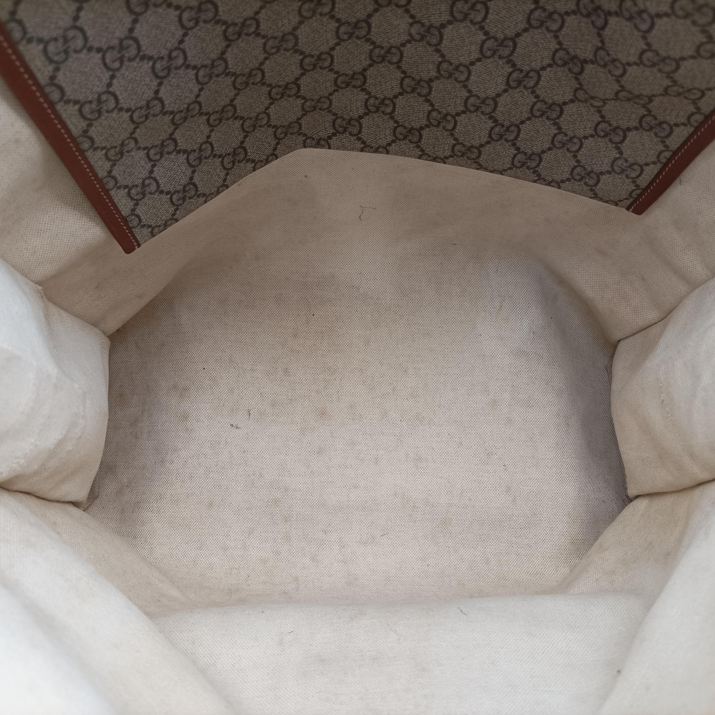 GG Supreme Brown PVC coated canvas 233081 D5754283GGスプリーム ブラウン PVCコーティングキャンバス 233081 D5754283