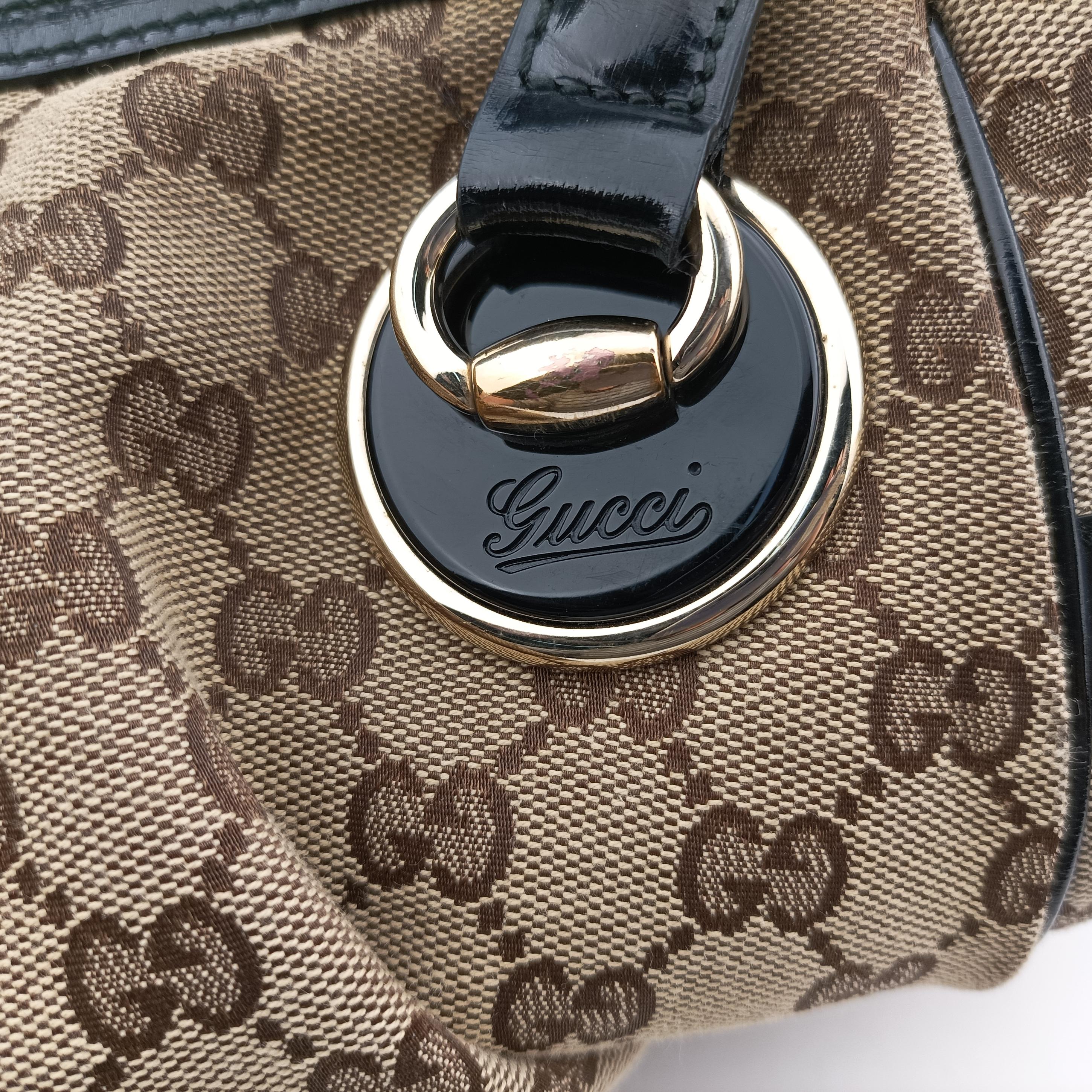 GG canvas beige×black Canvas 203528 I1424916GGキャンバス ベージュ×ブラック キャンバス 203528 I1424916