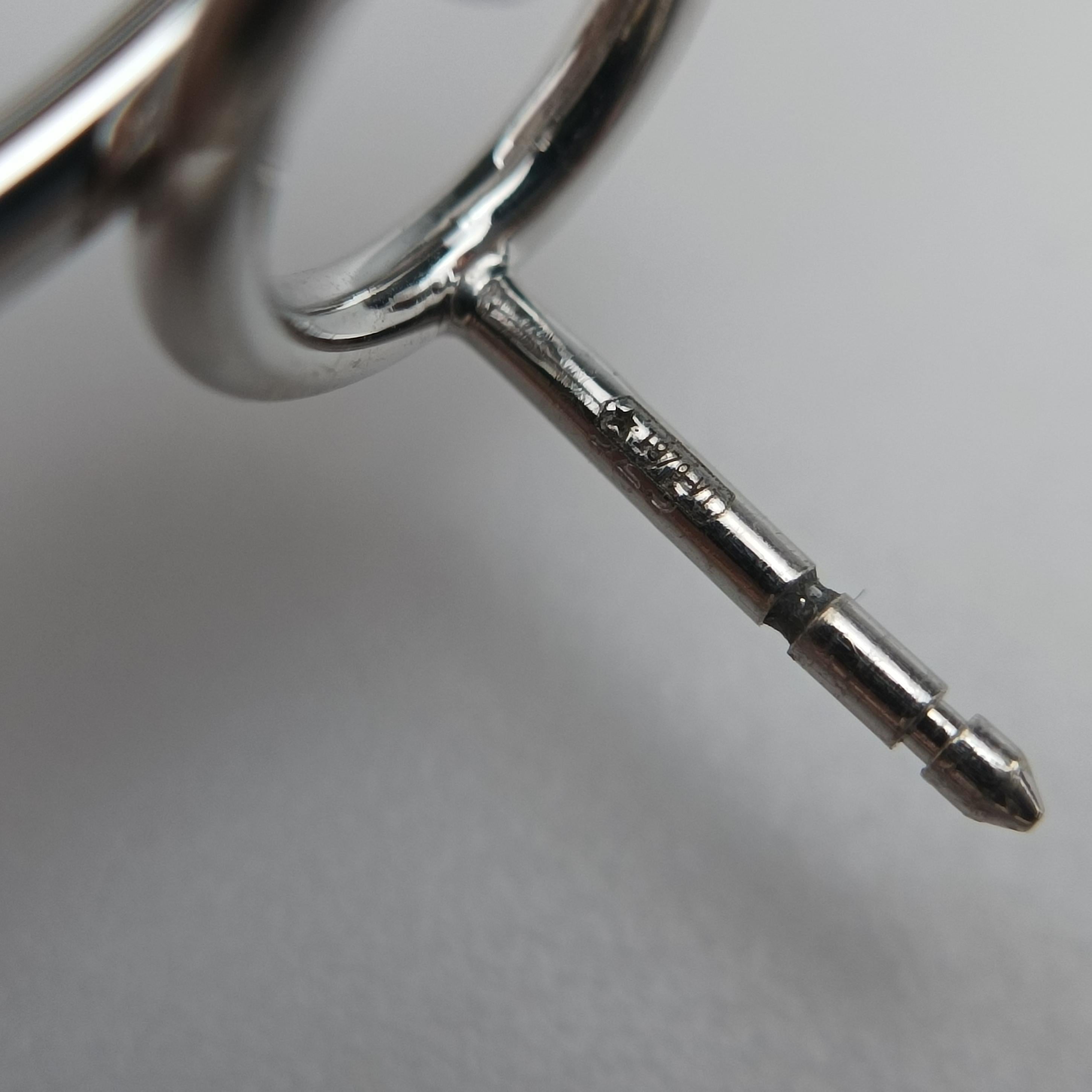 earrings MM loop Silver Ag925 21S312994ピアス MM ループ シルバー Ag925 21S312994