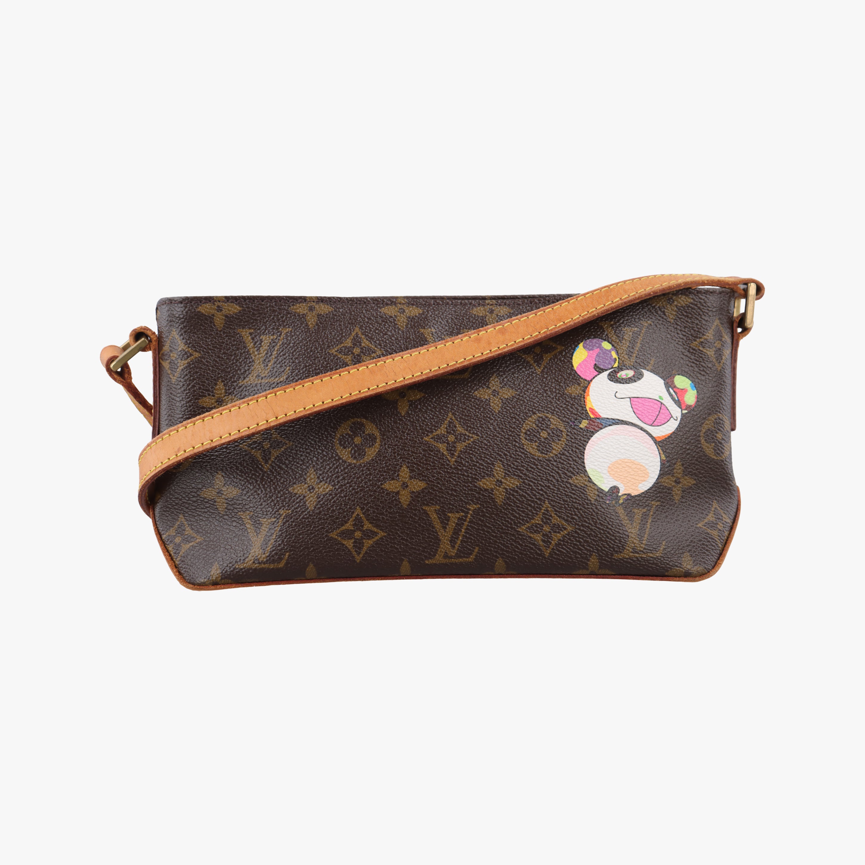 Panda Trotter Monogram Brown×multicolor PVC coated canvas leather M51241 AR0094パンダトロッターモノグラム モノグラム/ブラウン系×マルチカラー PVCコーティングキャンバス レザー M51241 AR0094