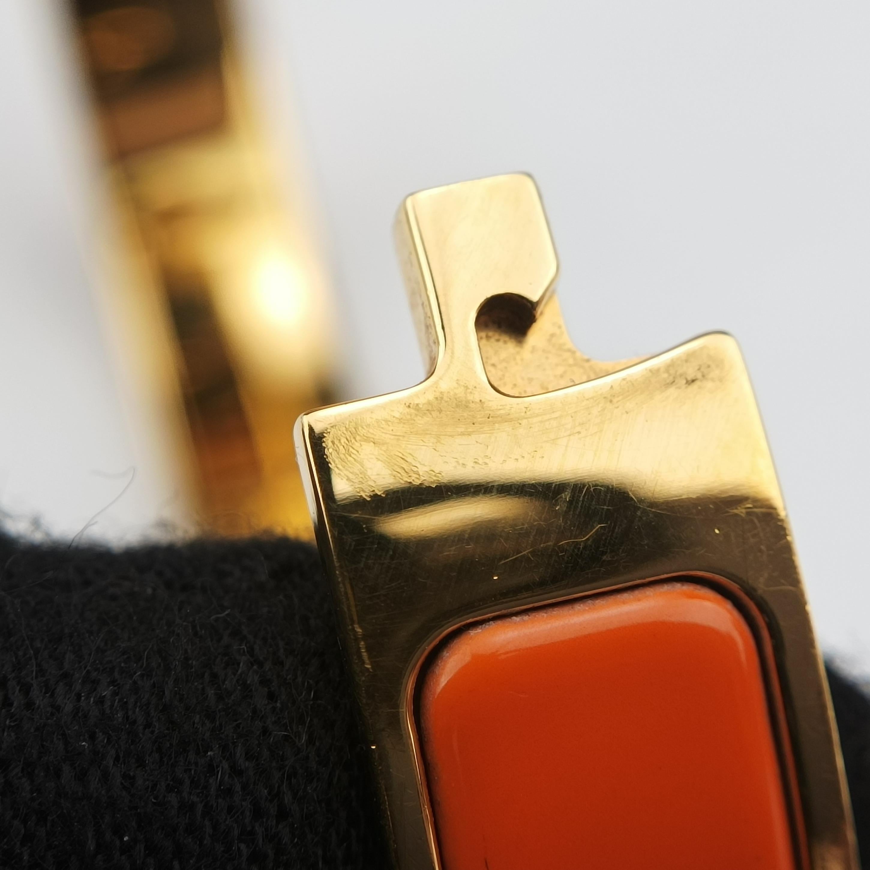 Clic Clac Orange×golden GP ST 0149クリッククラック オレンジ×ゴールド GP ST 0149