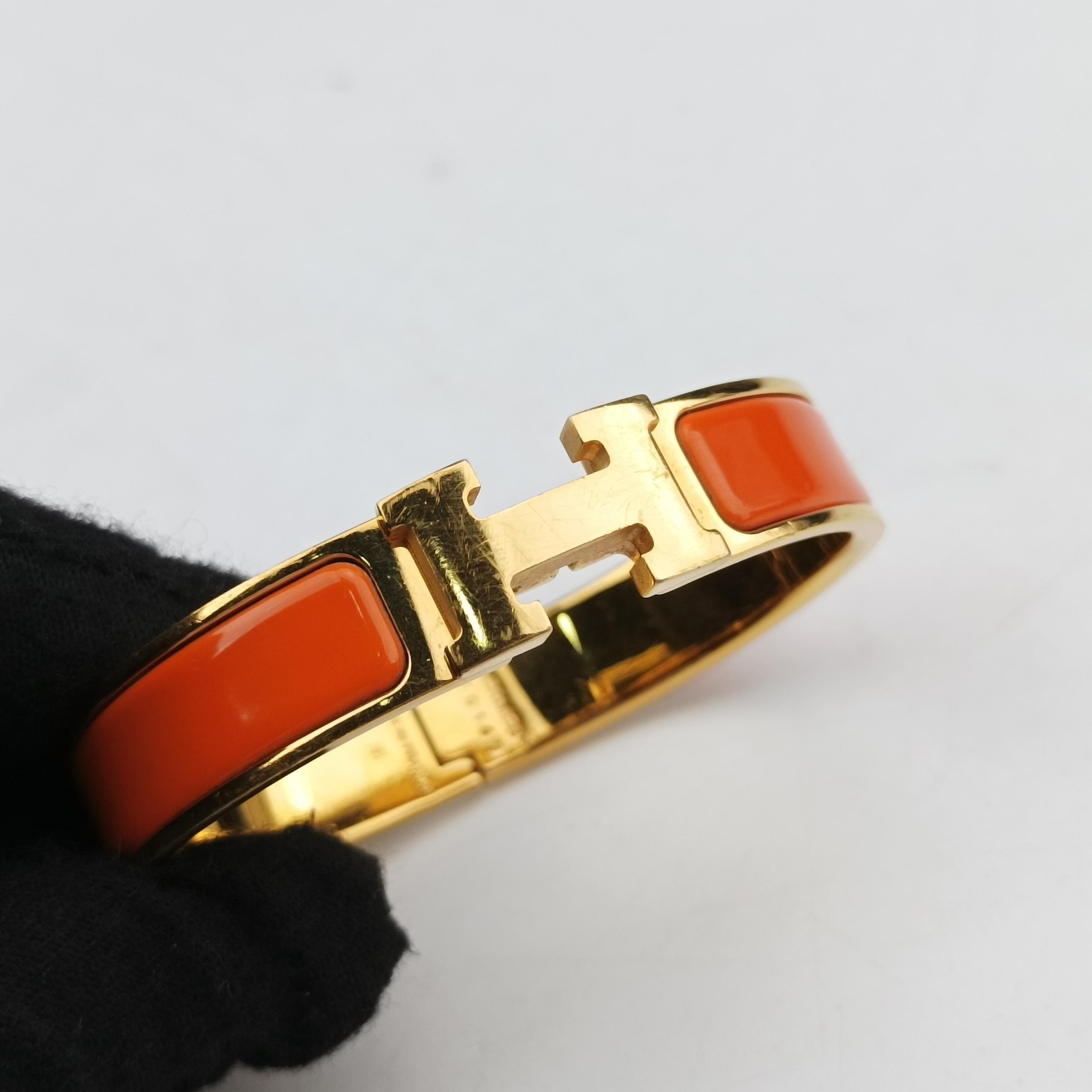 Clic Clac Orange×golden GP ST 0149クリッククラック オレンジ×ゴールド GP ST 0149