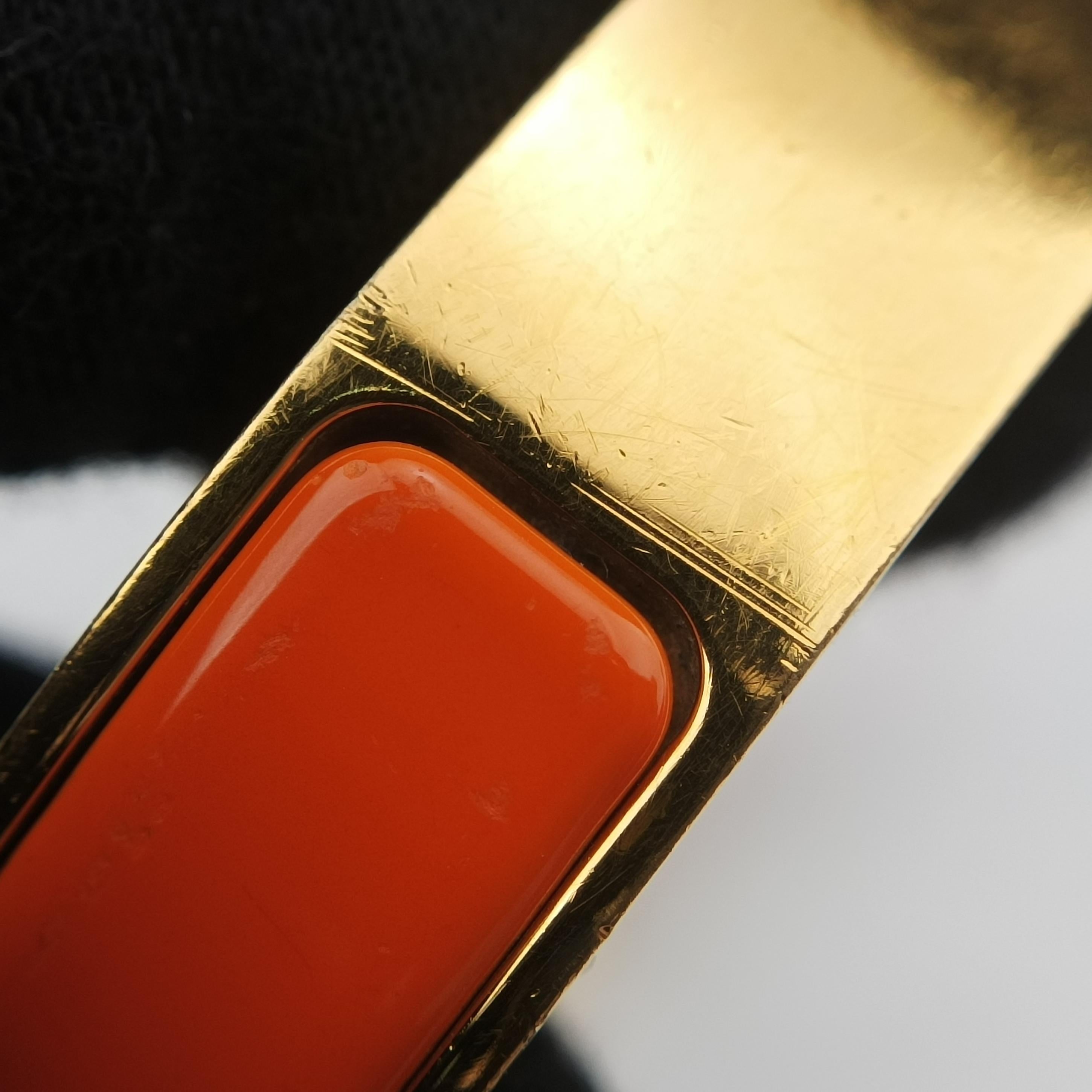 Clic Clac Orange×golden GP ST 0149クリッククラック オレンジ×ゴールド GP ST 0149