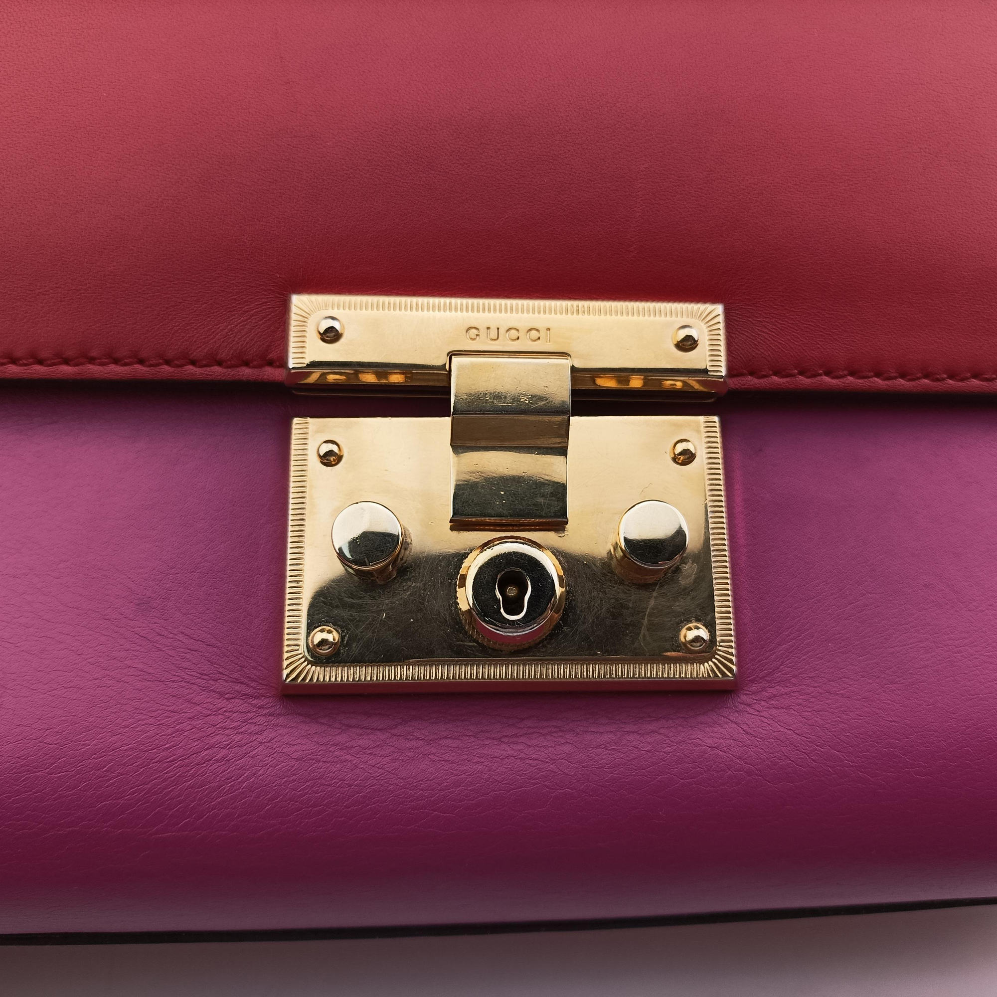 Padlock Rose×red Leather 409486 C019598319パドロック ローズ レッド×レッド レザー 409486 C019598319