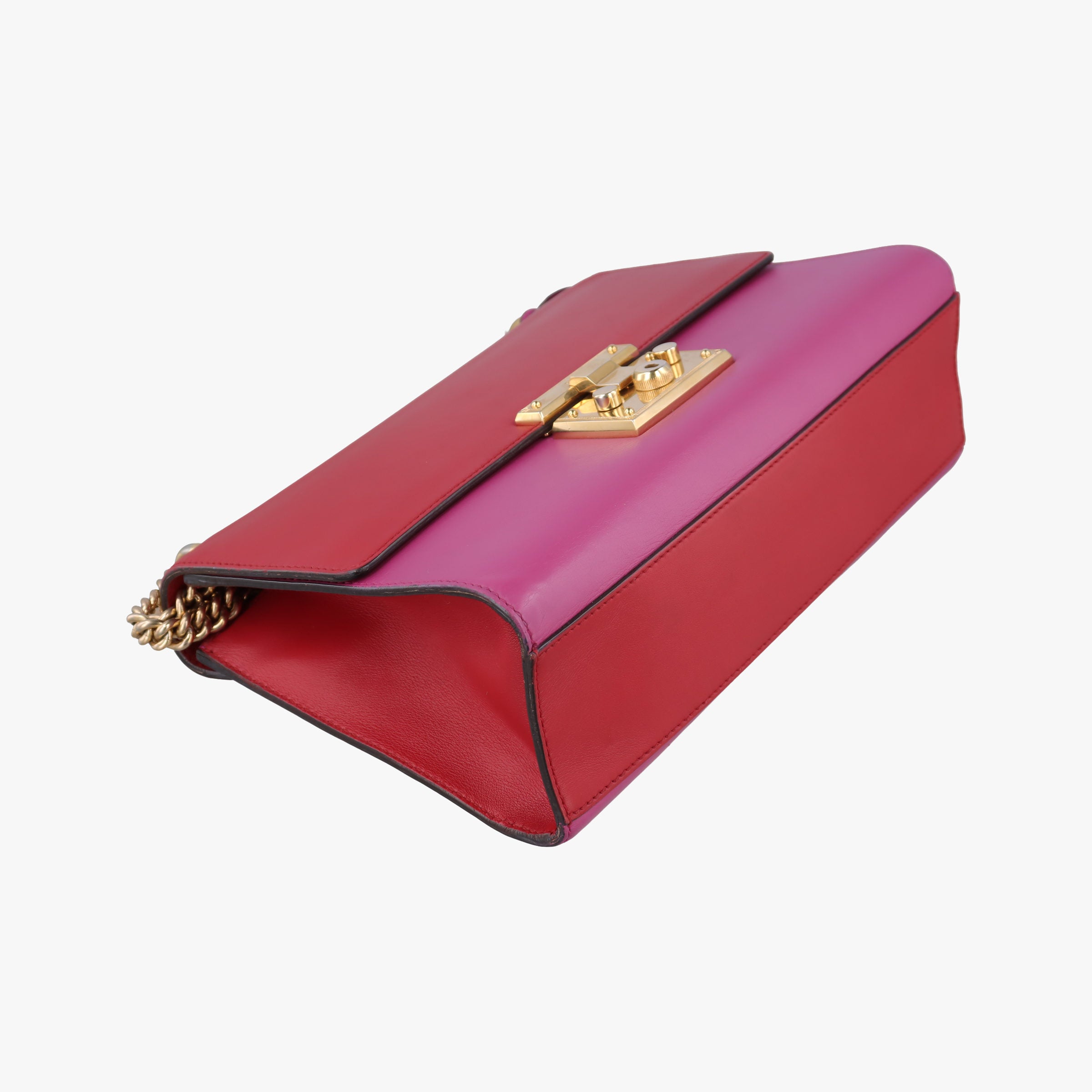 Padlock Rose×red Leather 409486 C019598319パドロック ローズ レッド×レッド レザー 409486 C019598319