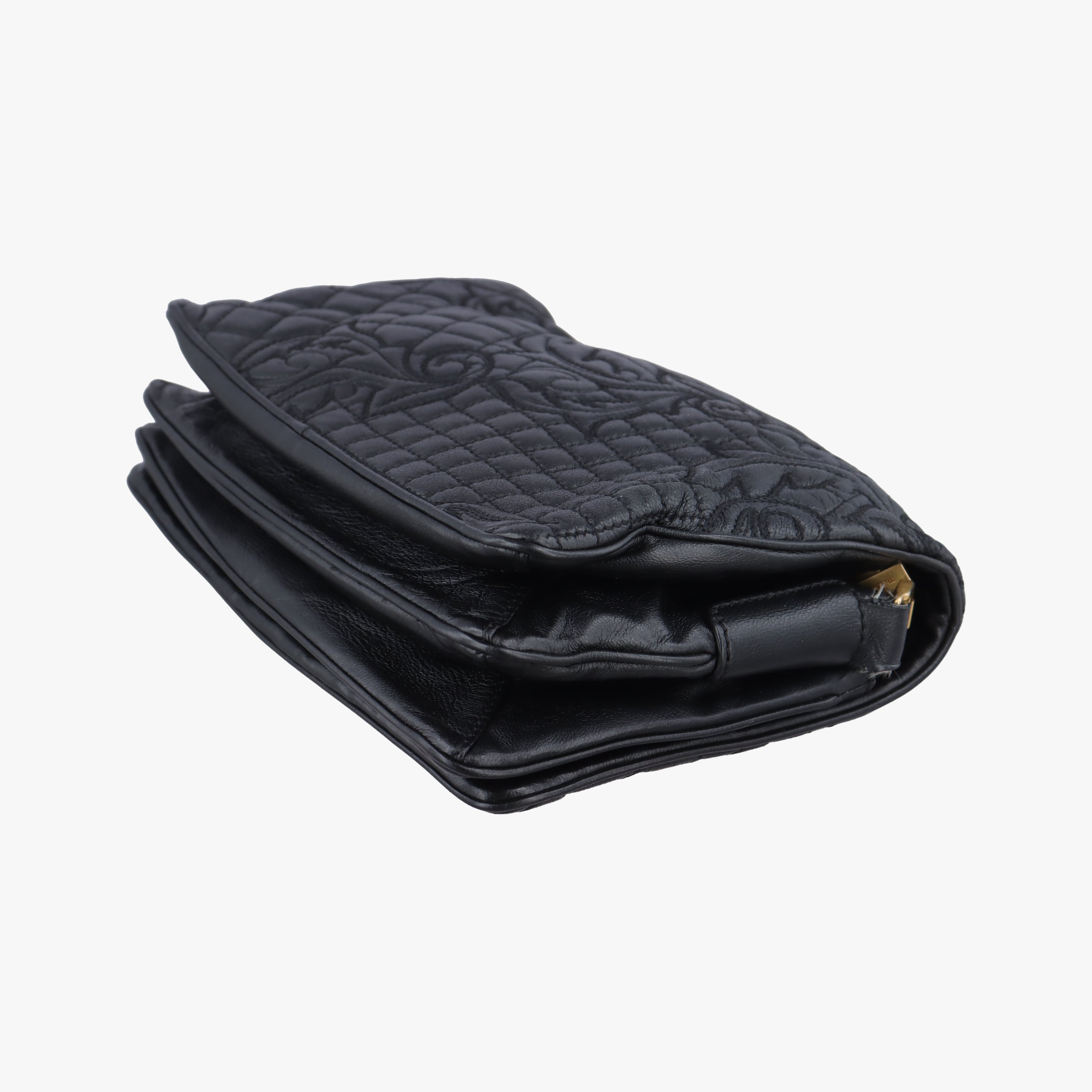 Vanitas quilted baroque Black Leather ヴァニタス キルティング バロック ブラック レザー