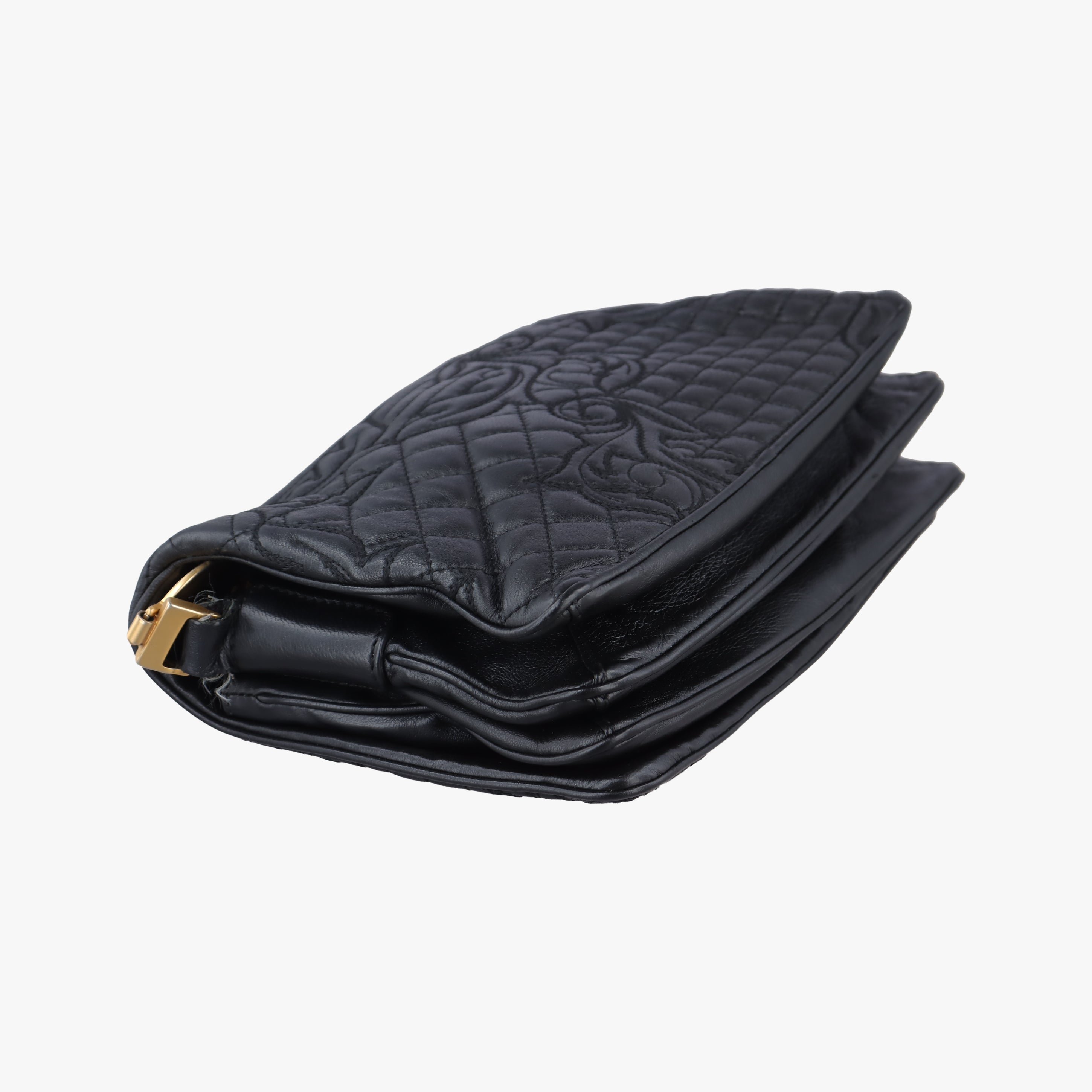 Vanitas quilted baroque Black Leather ヴァニタス キルティング バロック ブラック レザー
