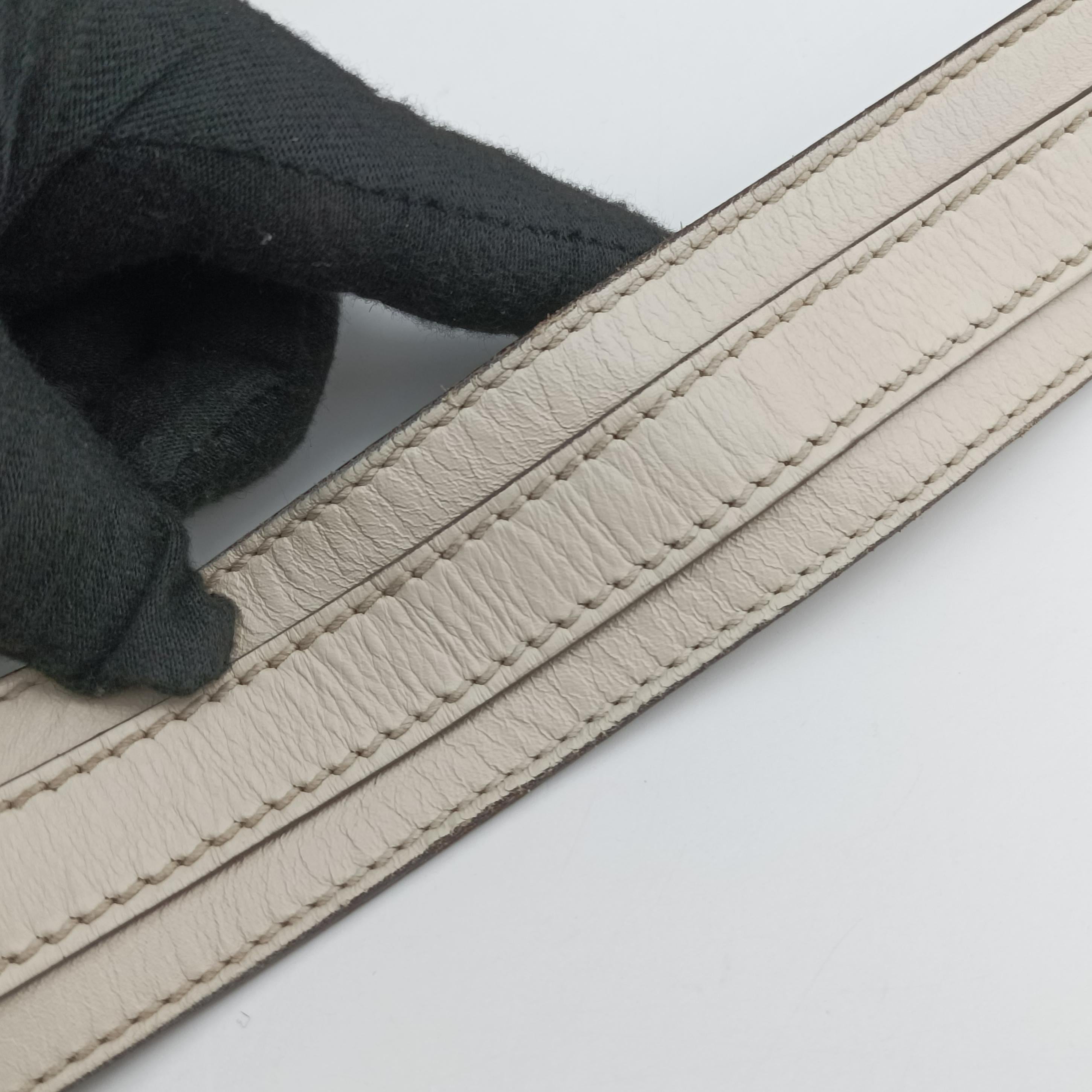 GG Twins Hobo WhitexBeide canvas 232945 C7078977GGツインズホーボー ホワイトxベージュ キャンバス 232945 C7078977