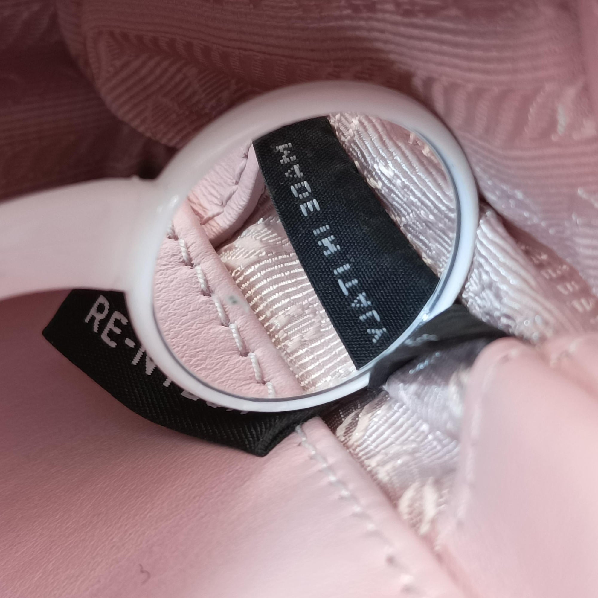 Pocket Pink Nylon × Leather 272 Xポケット ピンク ナイロン × レザー 272 X