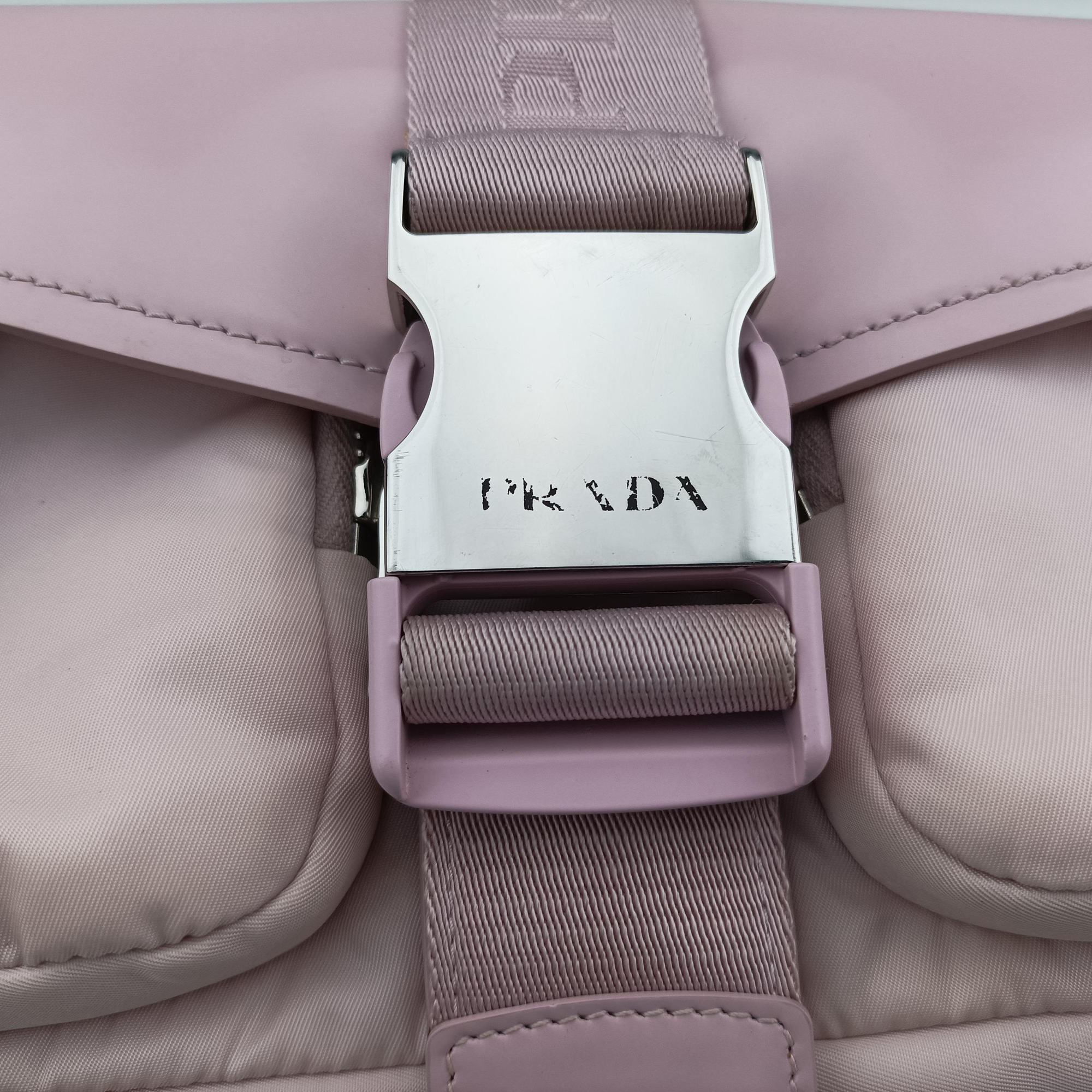 Pocket Pink Nylon × Leather 272 Xポケット ピンク ナイロン × レザー 272 X
