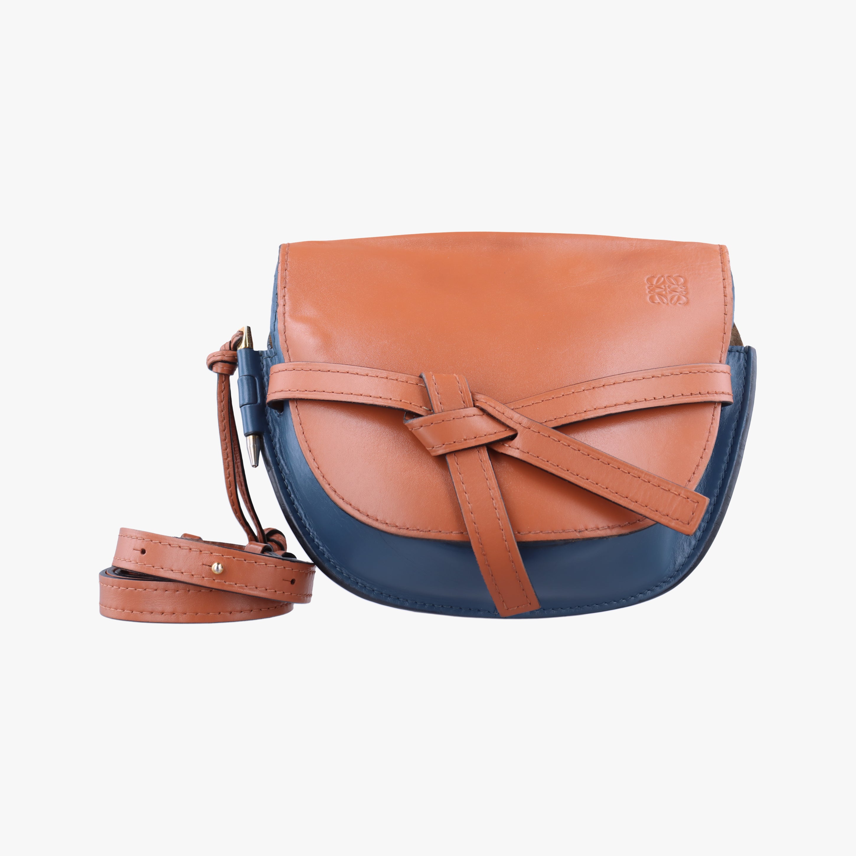 Gate Brown × Navy Leather 201912ゲート ブラウン × ネイビー レザー 201912