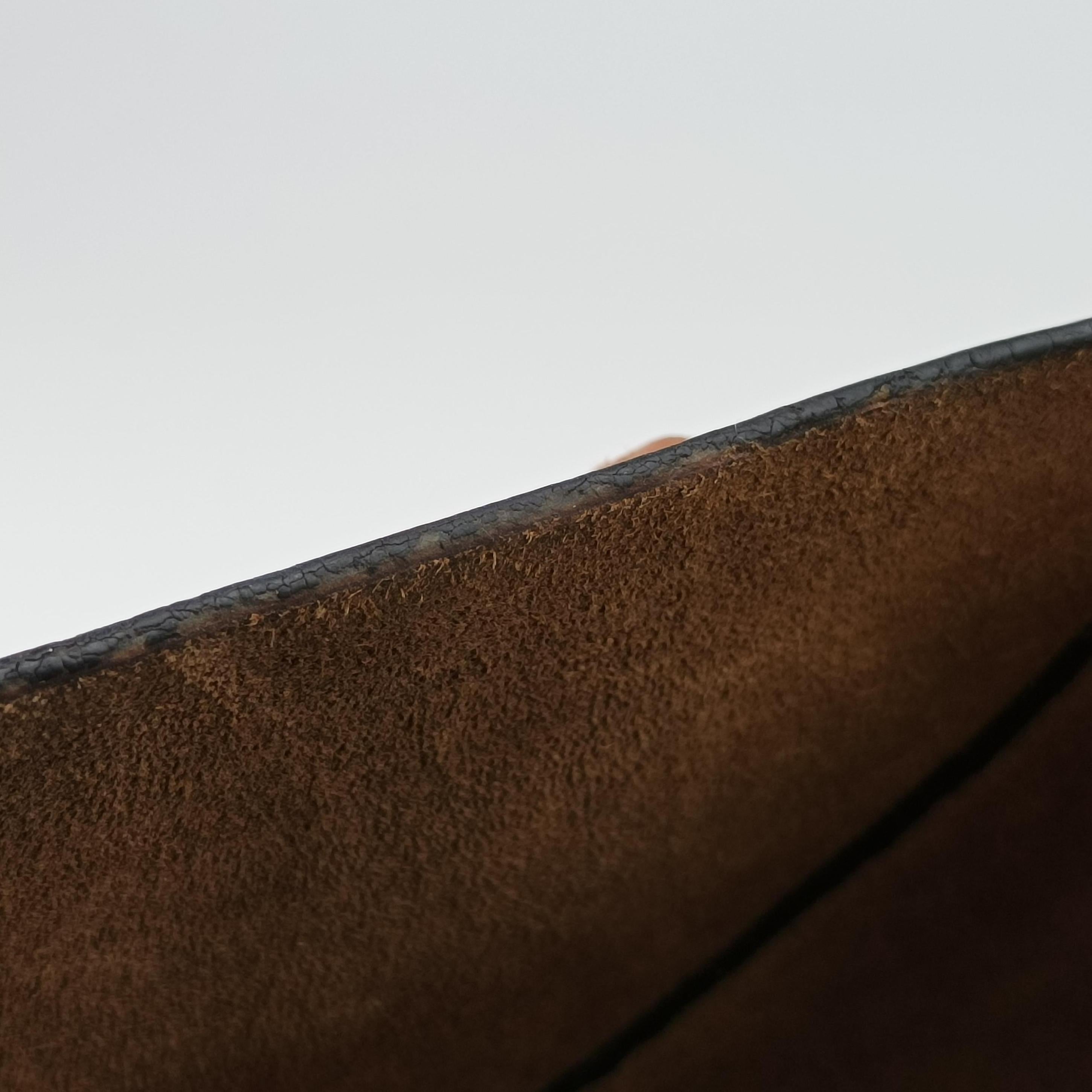 Gate Brown × Navy Leather 201912ゲート ブラウン × ネイビー レザー 201912