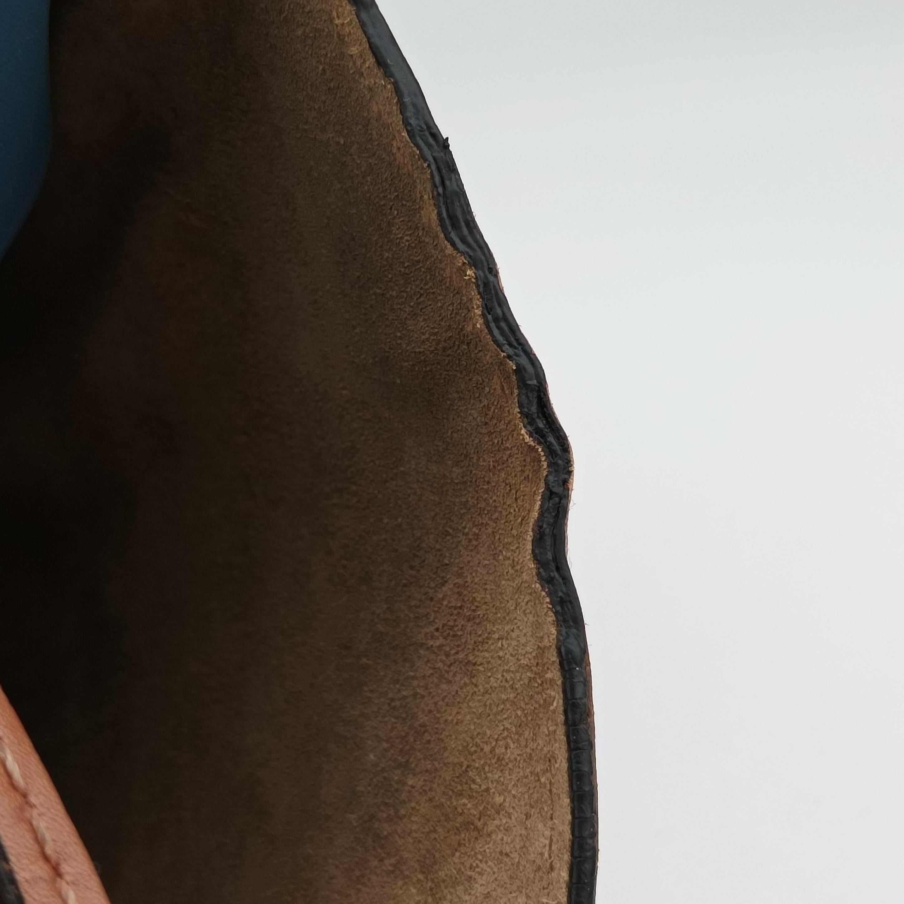 Gate Brown × Navy Leather 201912ゲート ブラウン × ネイビー レザー 201912