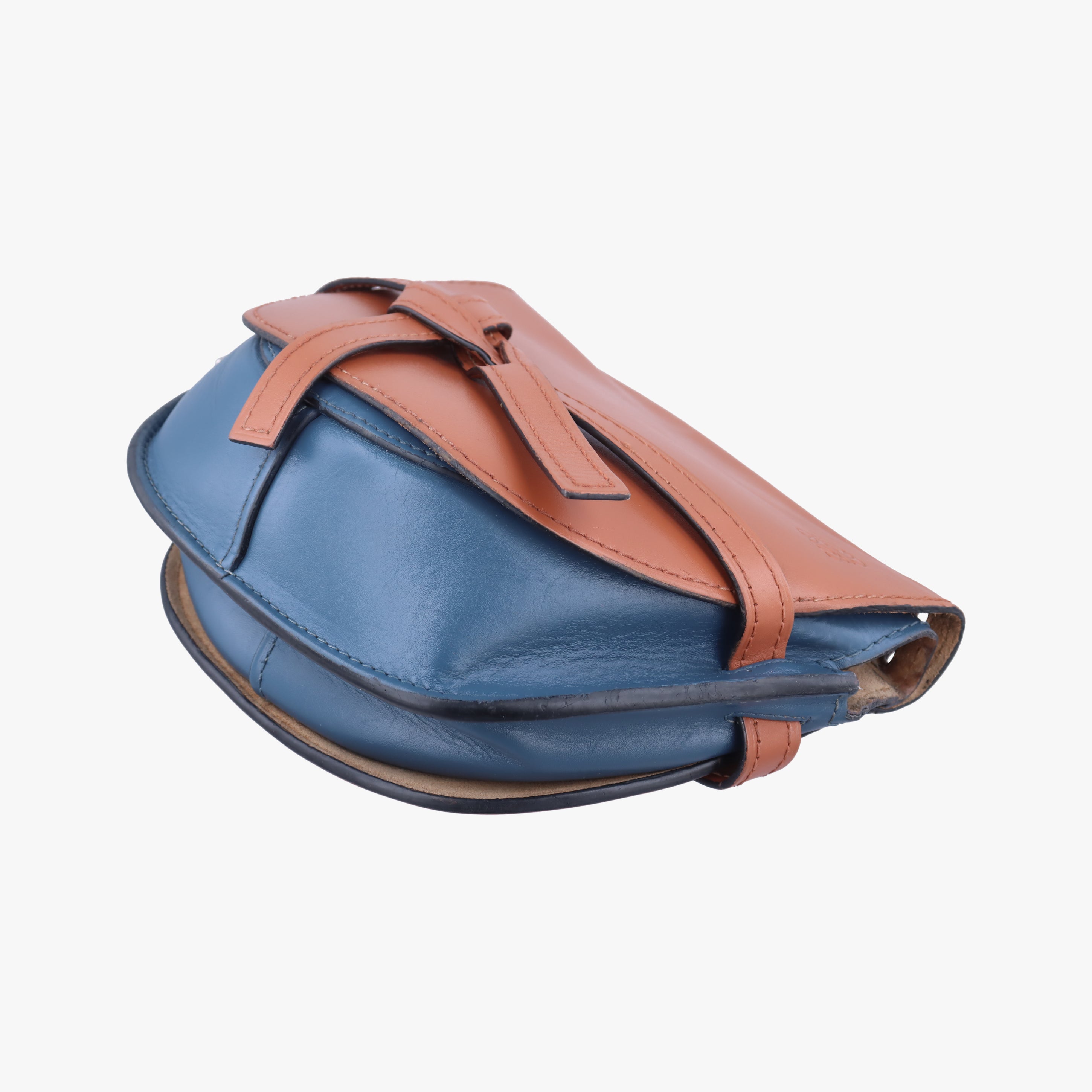 Gate Brown × Navy Leather 201912ゲート ブラウン × ネイビー レザー 201912