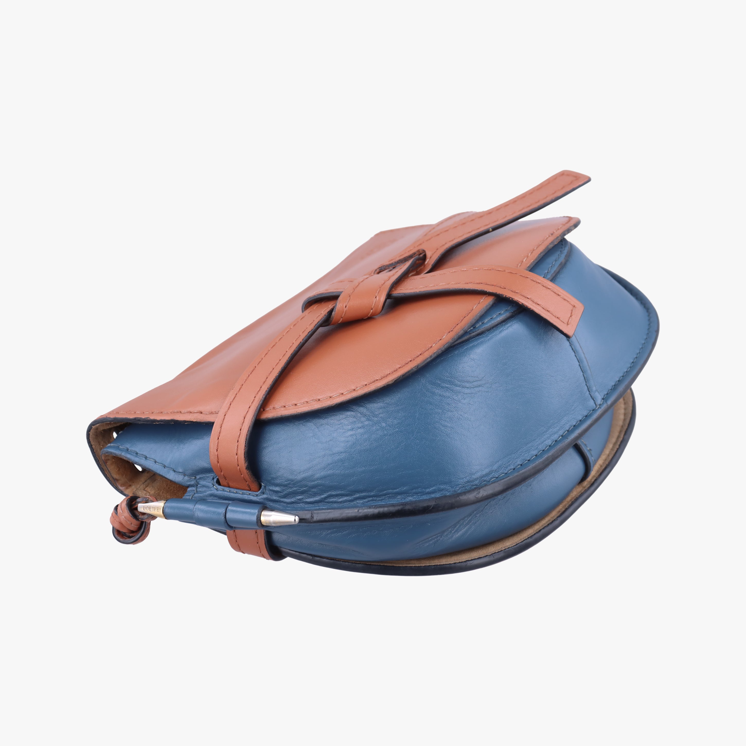 Gate Brown × Navy Leather 201912ゲート ブラウン × ネイビー レザー 201912