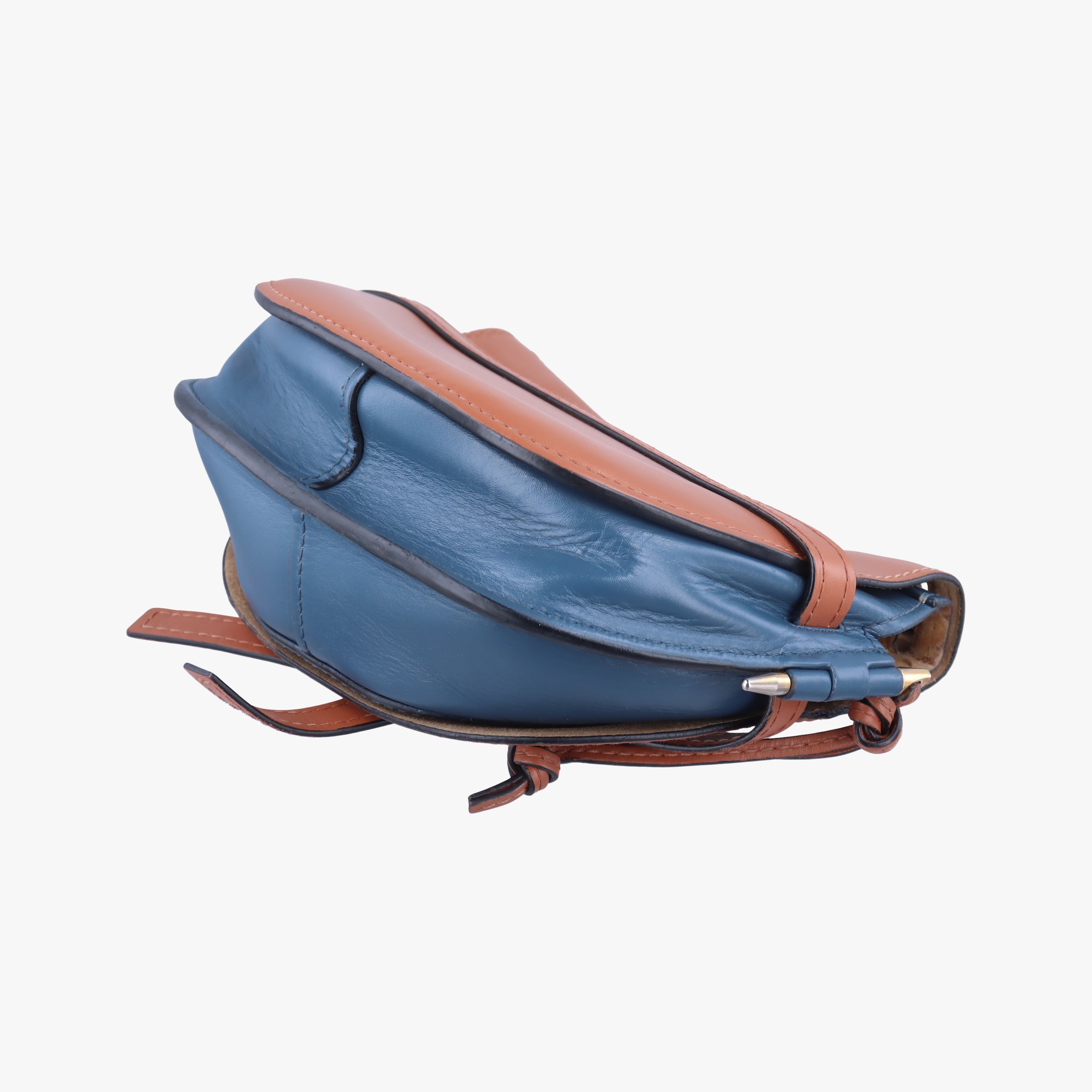 Gate Brown × Navy Leather 201912ゲート ブラウン × ネイビー レザー 201912