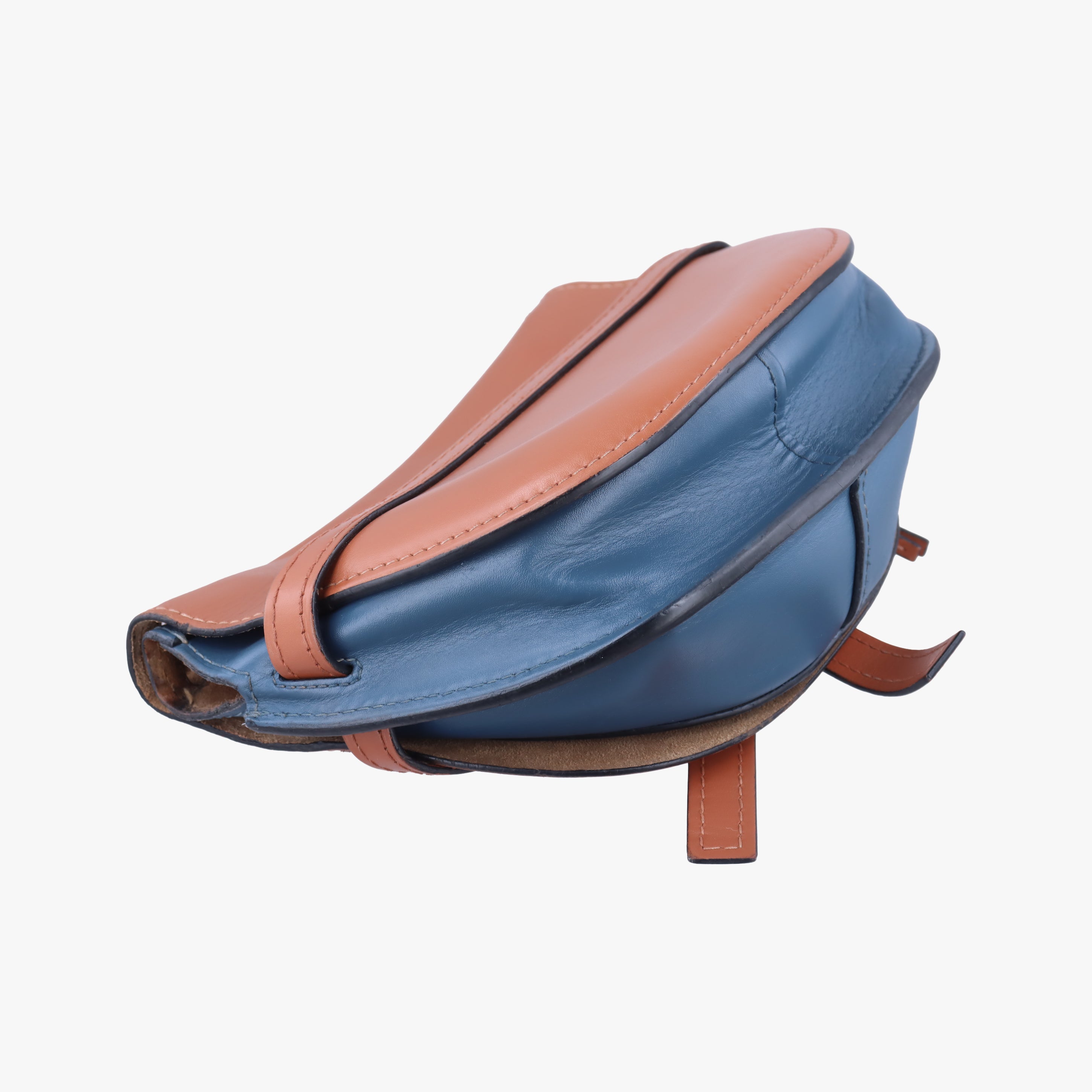 Gate Brown × Navy Leather 201912ゲート ブラウン × ネイビー レザー 201912