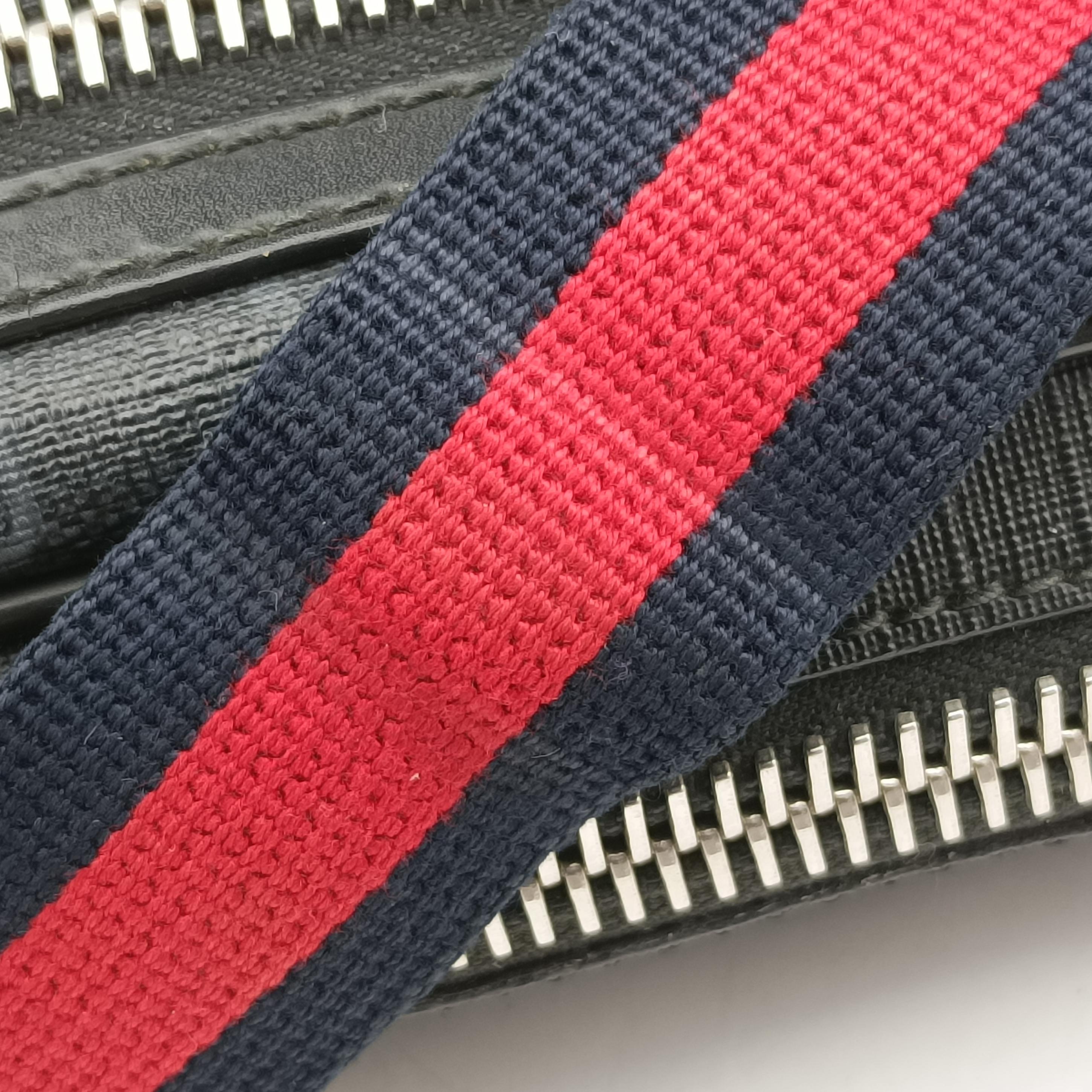 GG Supreme Night Courrier Black×Multicolour PVC coated canvas 474293 G022578038GGスプリーム ナイト クーリエ ブラック×マルチカラー PVCコーティングキャンバス 474293 G022578038