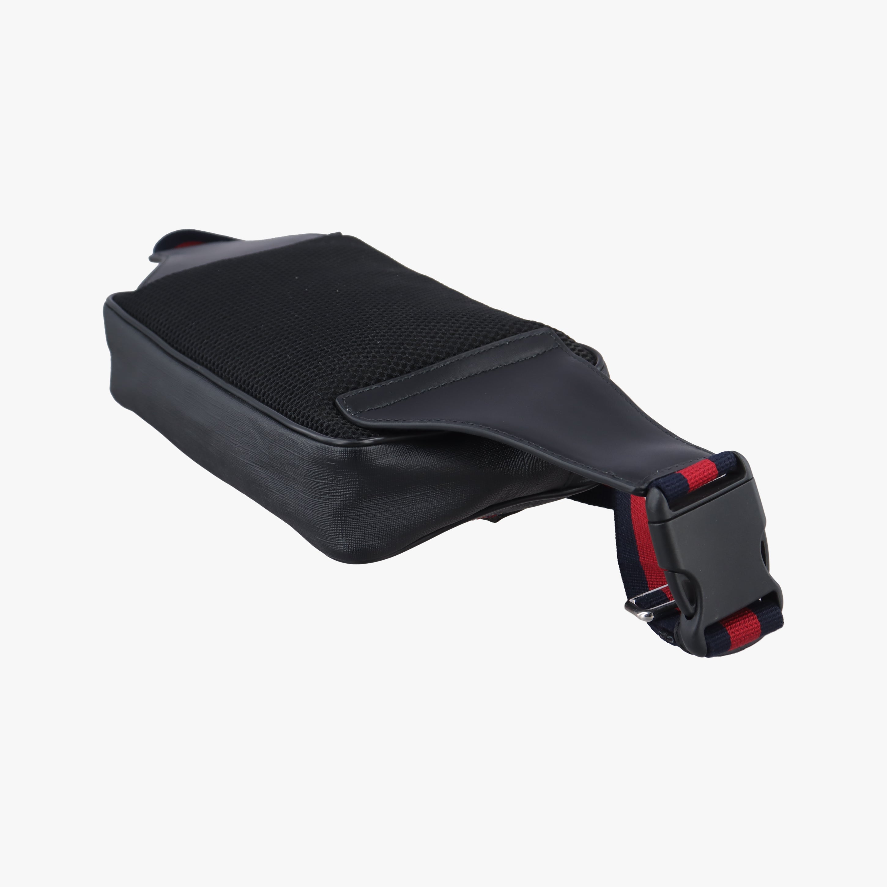 GG Supreme Night Courrier Black×Multicolour PVC coated canvas 474293 G022578038GGスプリーム ナイト クーリエ ブラック×マルチカラー PVCコーティングキャンバス 474293 G022578038