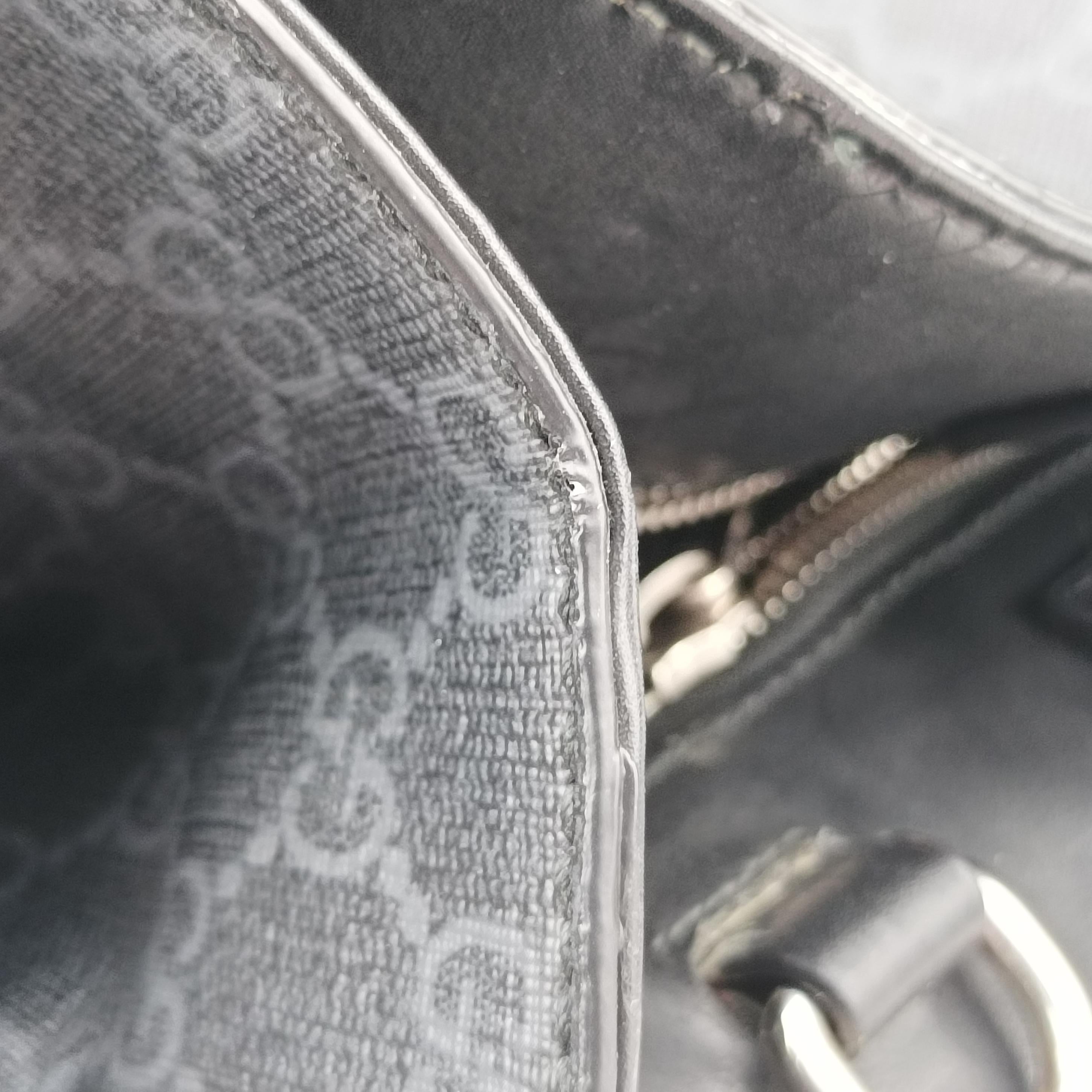 GG Supreme Tiger black×Multicolour PVC coated canvas 495559 G026480561GGスプリーム タイガー ブラック×マルチカラー PVCコーティングキャンバス 495559 G026480561