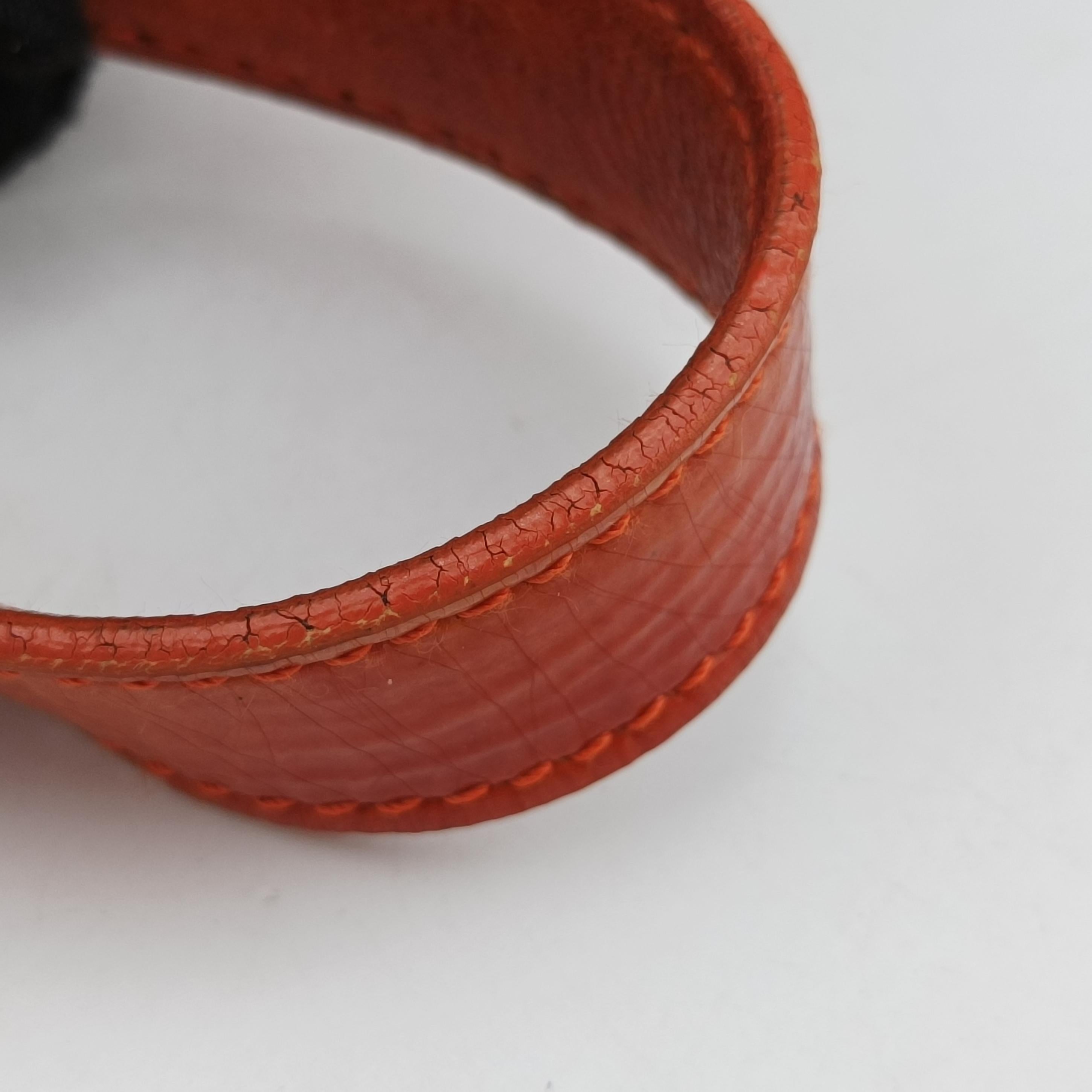 Intrecciato Orange Patent 125150 V2241 7763イントレチャート オレンジ パテント 125150 V2241 7763