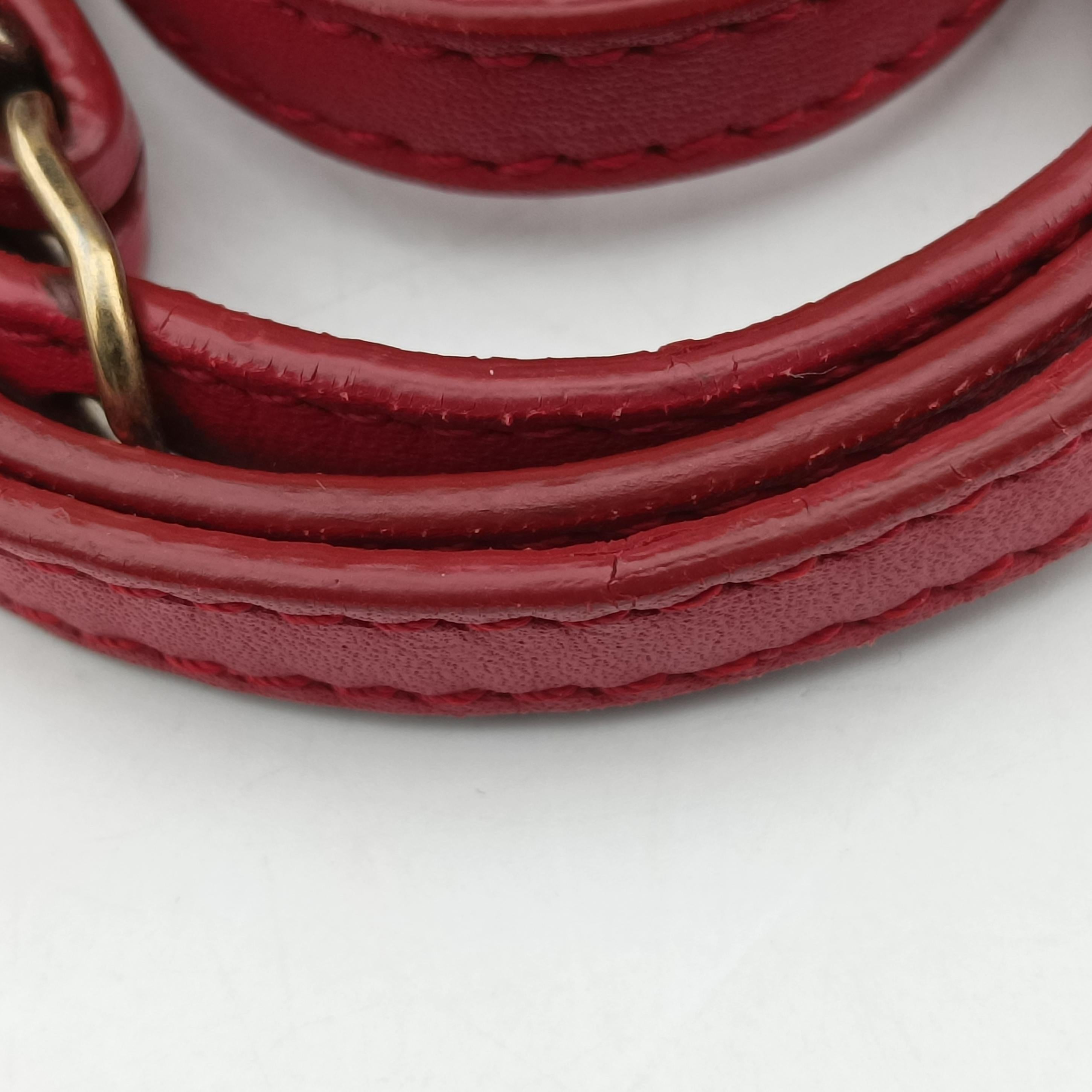 Paper Zip Around Red Leather 370926 305572.9500.K 515859ペーパー ジップアラウンド レッド レザー 370926 305572.9500.K 515859