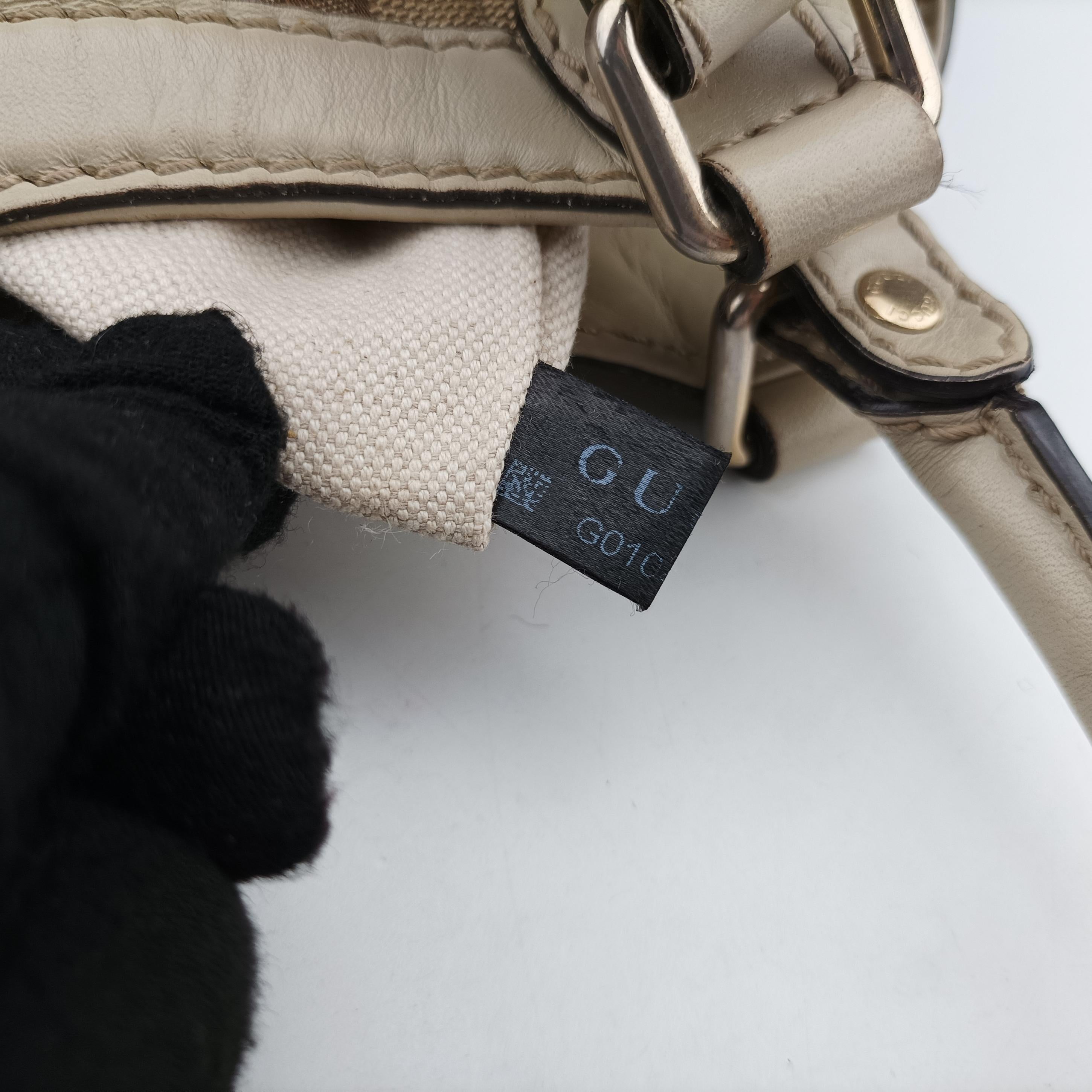 Sukey Brown canvas×leather 211944 G010474312スーキー ブラウン キャンバス×レザー 211944 G010474312