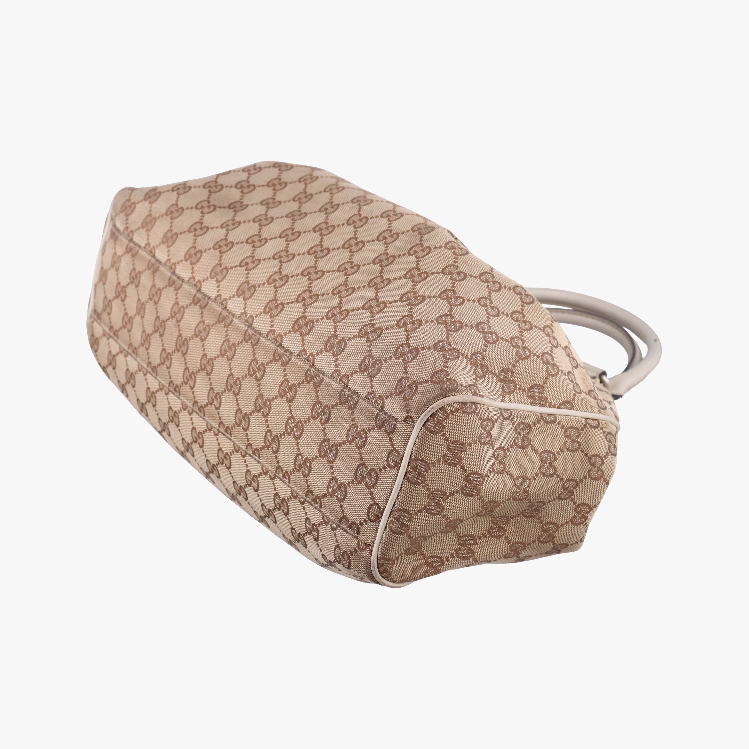 Sukey Brown canvas×leather 211944 G010474312スーキー ブラウン キャンバス×レザー 211944 G010474312