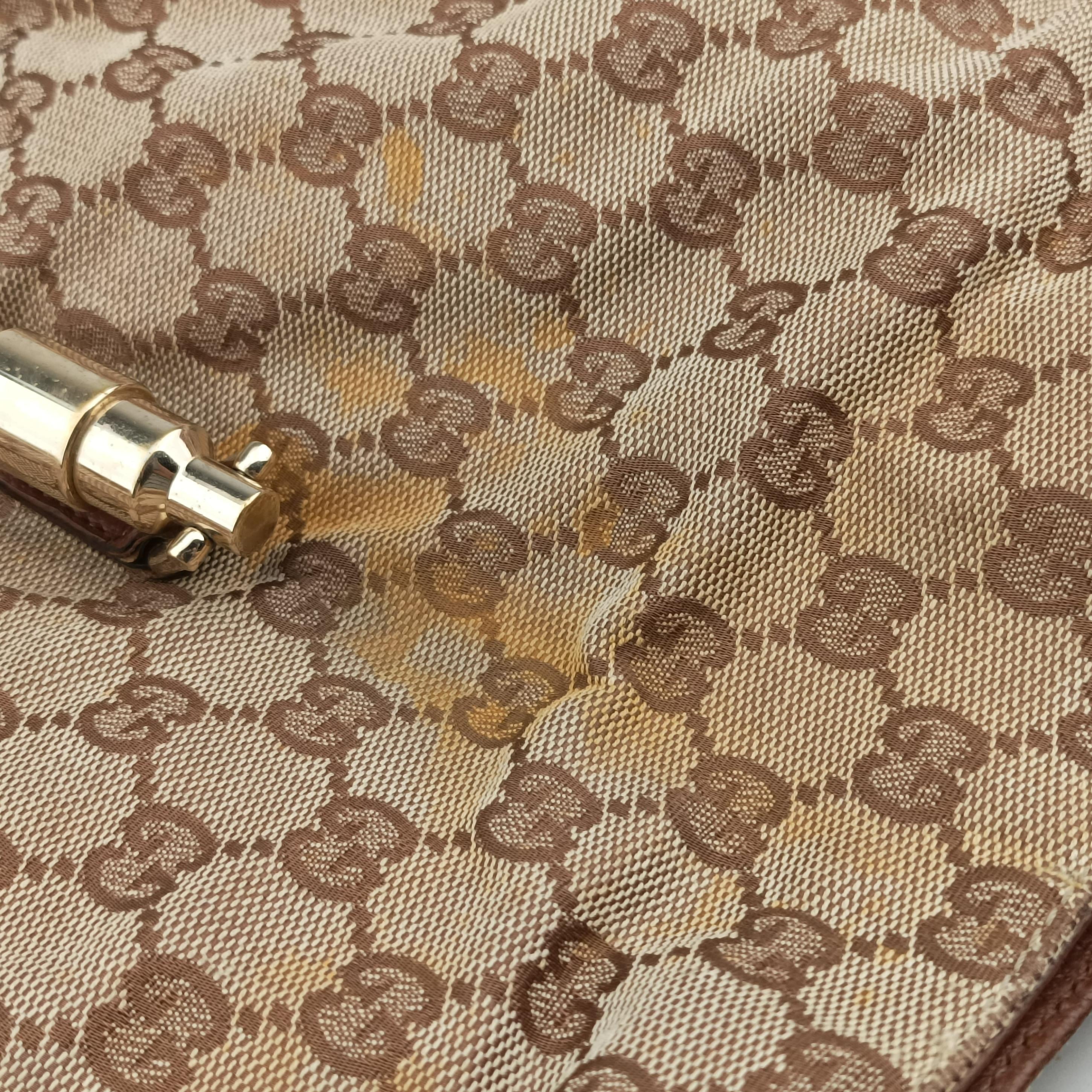 New Jackie Beige x Brown canvas×leather 120888 ニュージャッキー ベージュ×ブラウン キャンバス×レザー 120888