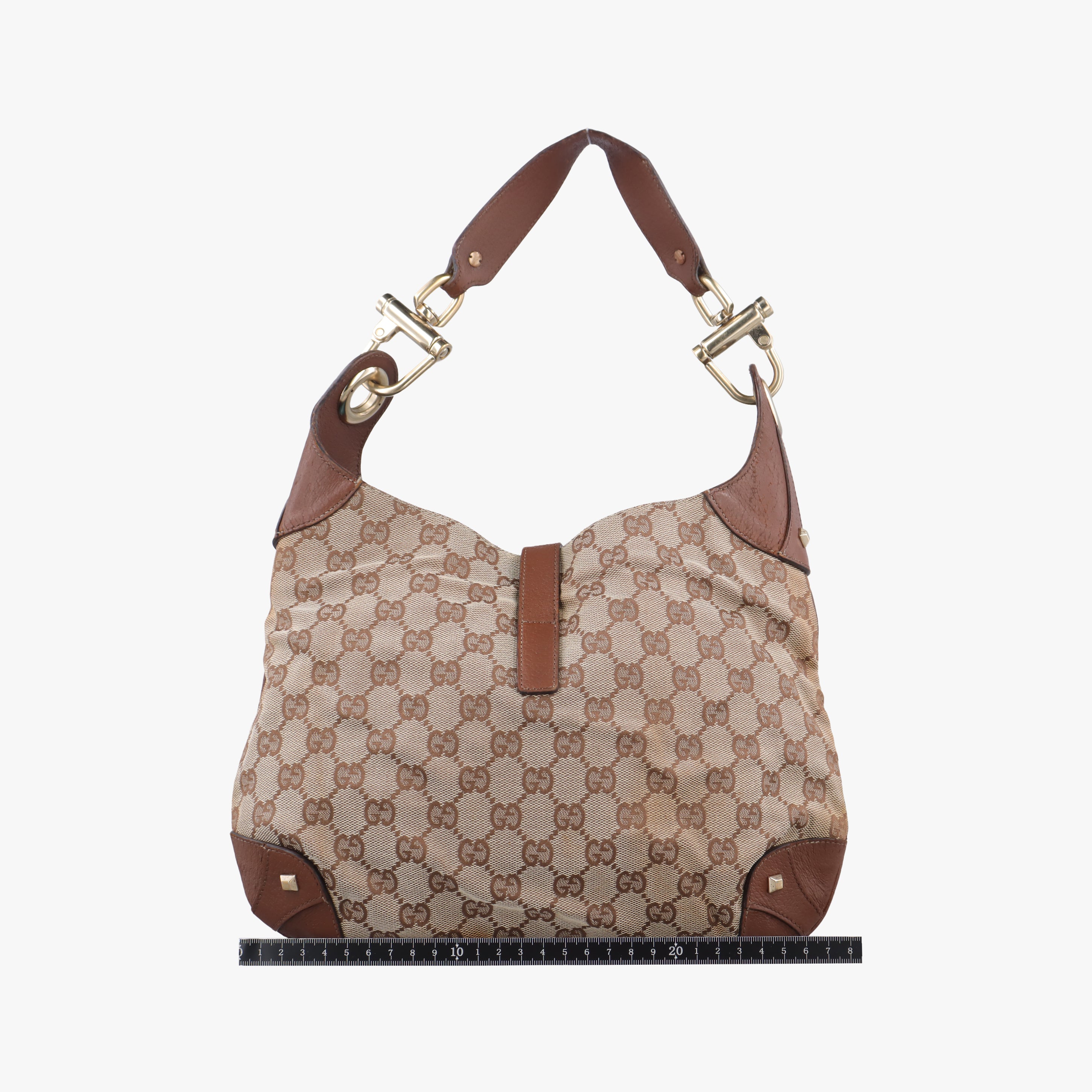 New Jackie Beige x Brown canvas×leather 120888 ニュージャッキー ベージュ×ブラウン キャンバス×レザー 120888