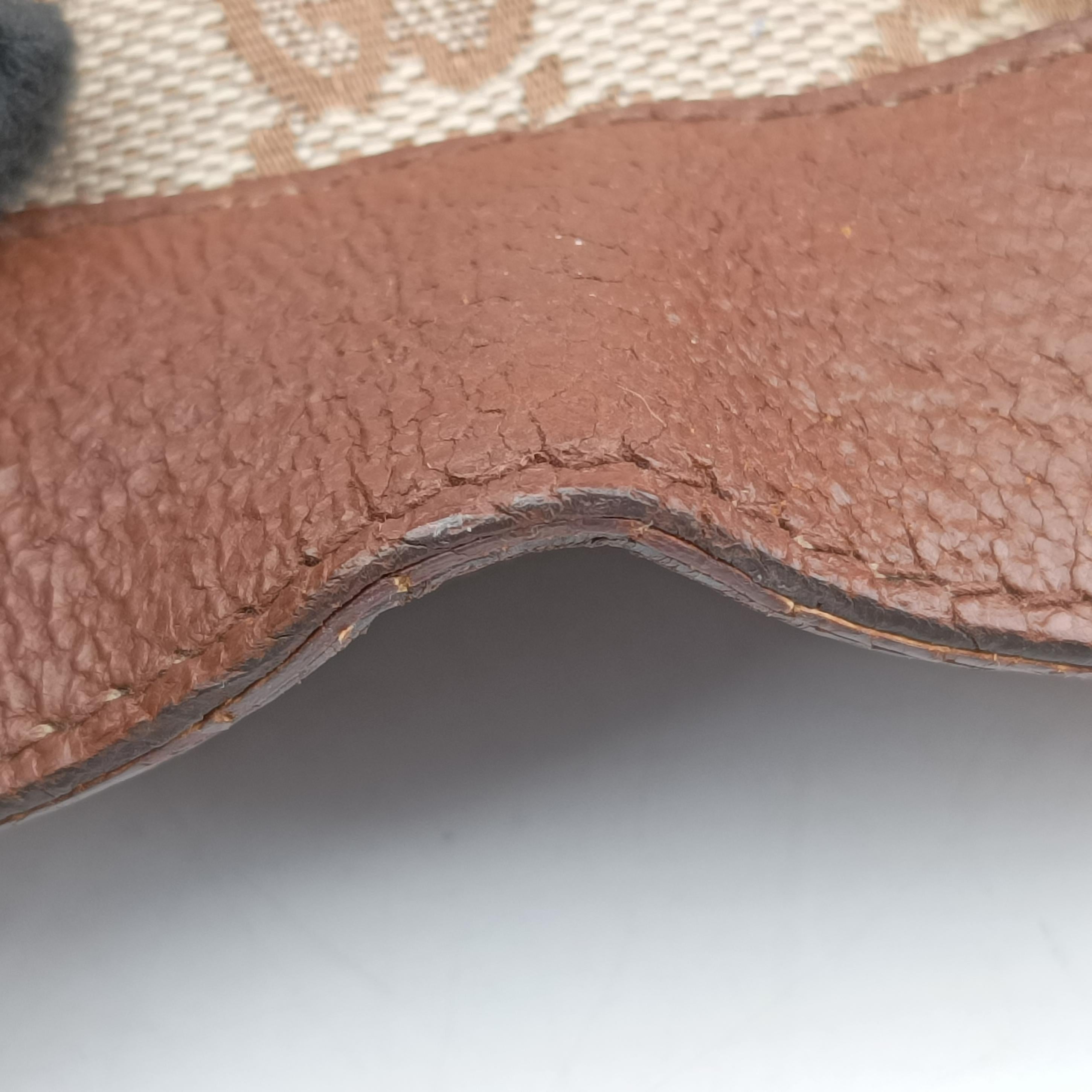 New Jackie Beige x Brown canvas×leather 120888 ニュージャッキー ベージュ×ブラウン キャンバス×レザー 120888