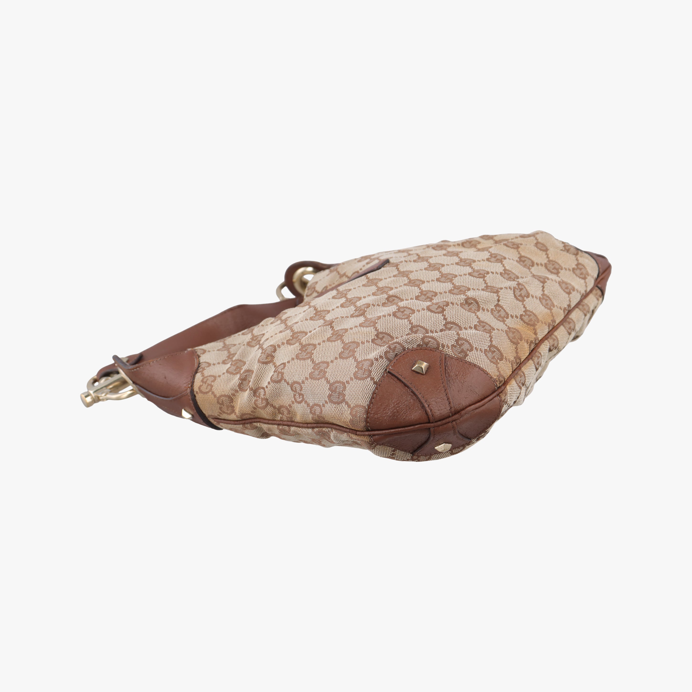 New Jackie Beige x Brown canvas×leather 120888 ニュージャッキー ベージュ×ブラウン キャンバス×レザー 120888