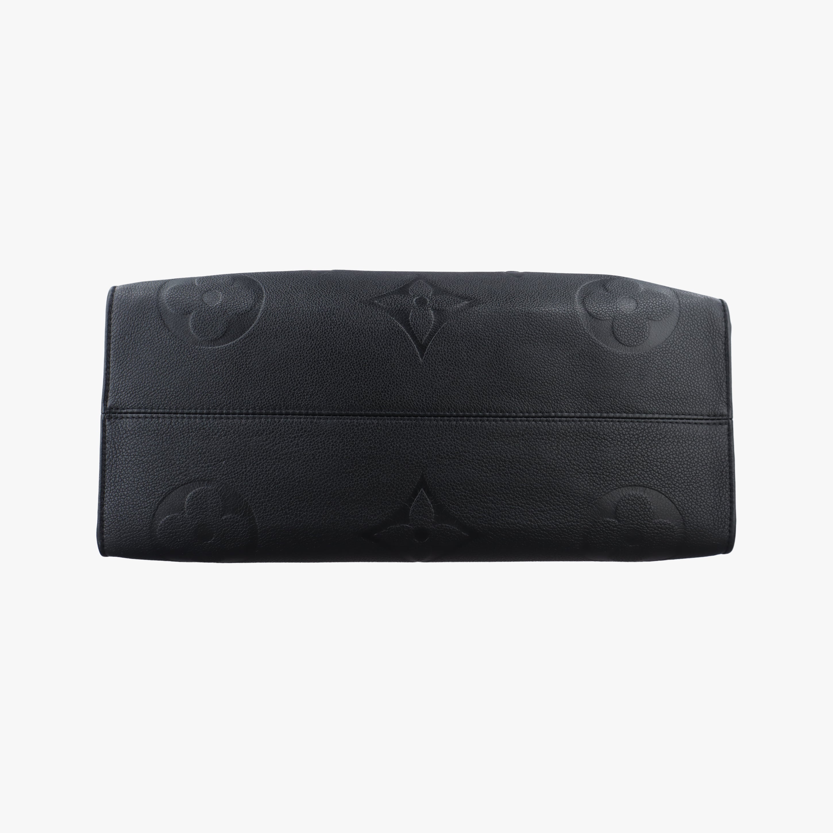 OnTheGo GM Noir Monogram Empreinte Giant M44925 DU1220 IC ChipオンザゴーGM ノワール モノグラム アンプラント M44925 DU1220 ICチップ