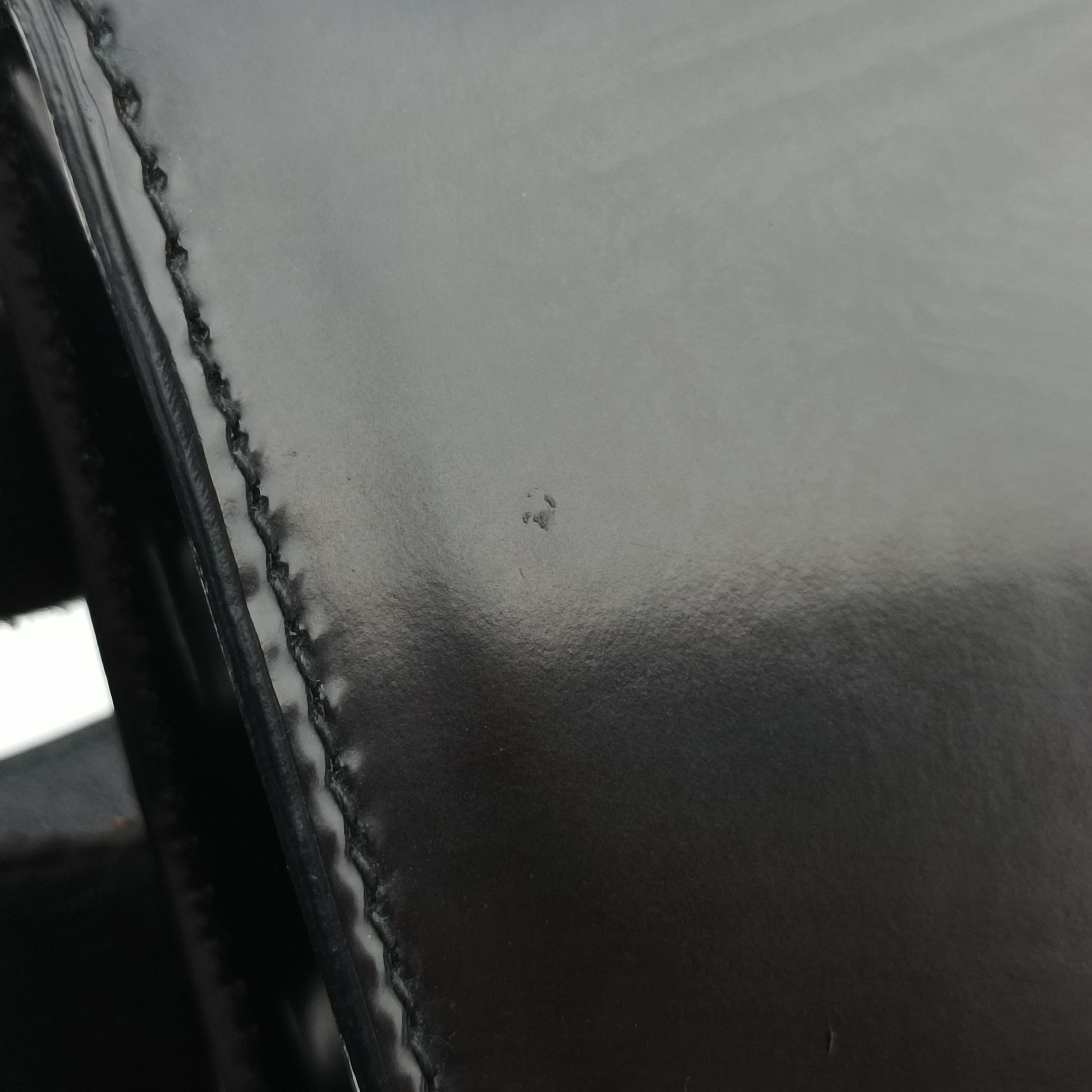 Triangle Logo Black leather 1BC155 31/7トライアングルロゴ ブラック レザー 1BC155 31/7