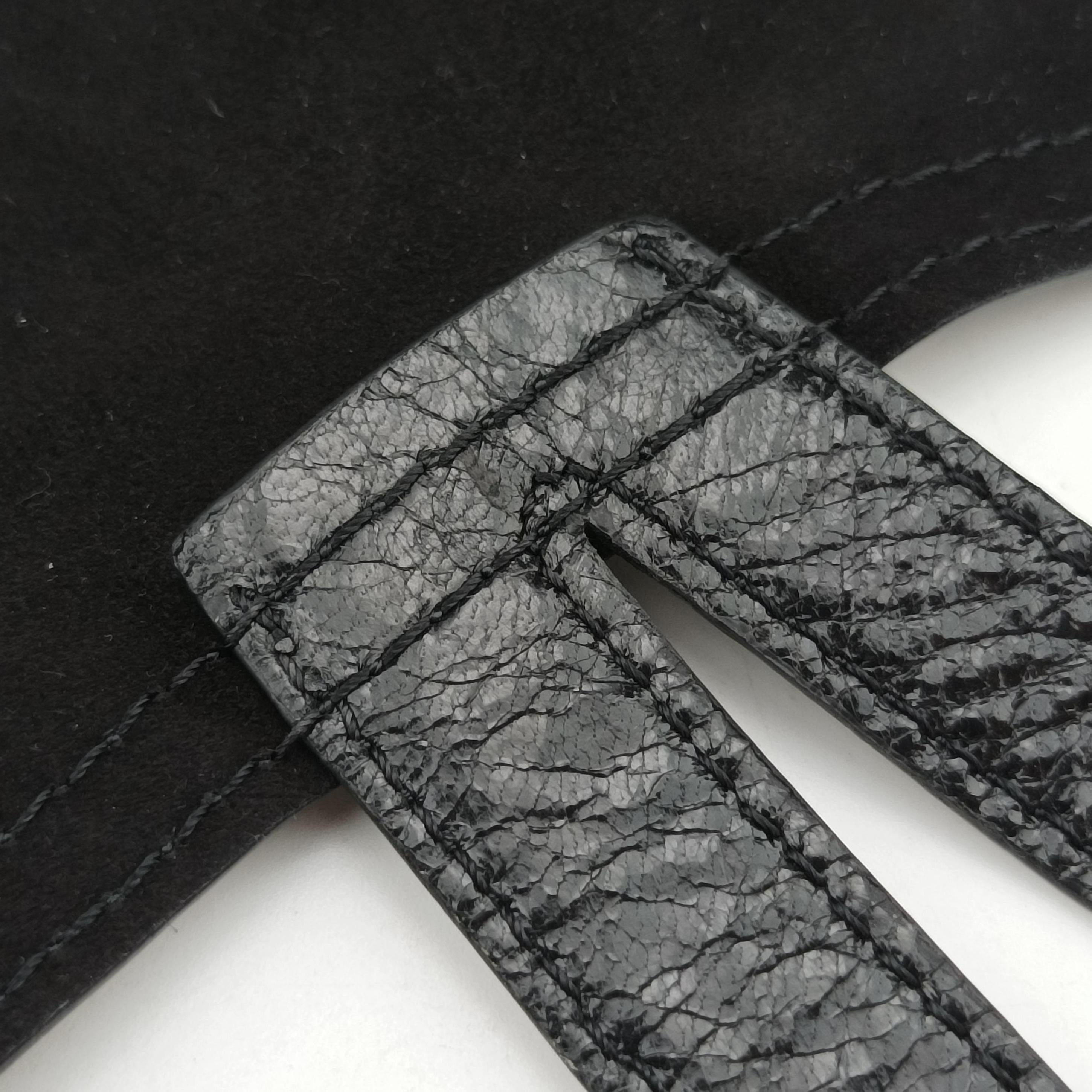 Saddle Belt Black Leather 35-MA-0169サドルベルト ブラック レザー 35-MA-0169